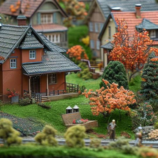Evemodel 1pc. 41 * 99 cm green grass mat meadow miniature artificial grass mat for model scale landscapes miniature (8mm) - Image 4