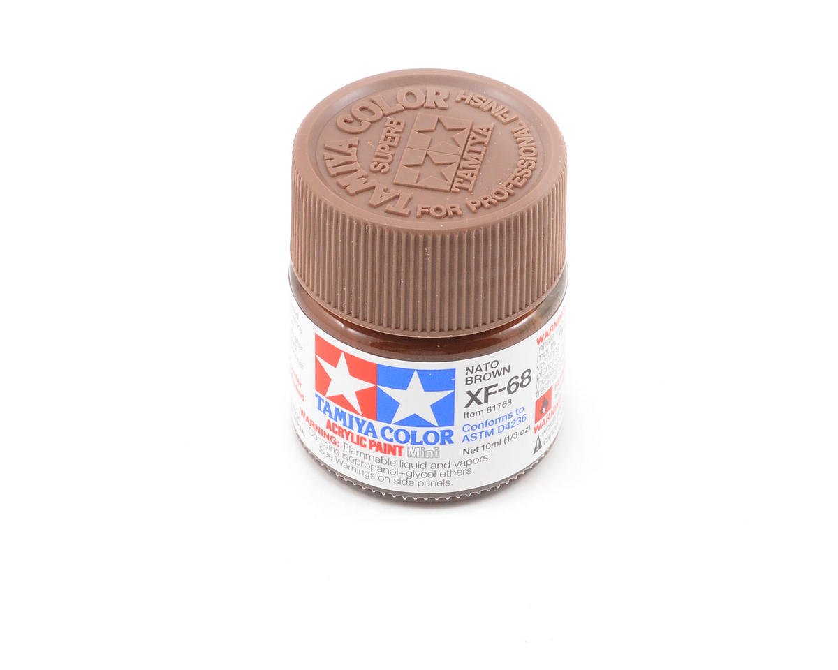Tamiya Acrylics 10Ml - Xf-68 Nato Brown
