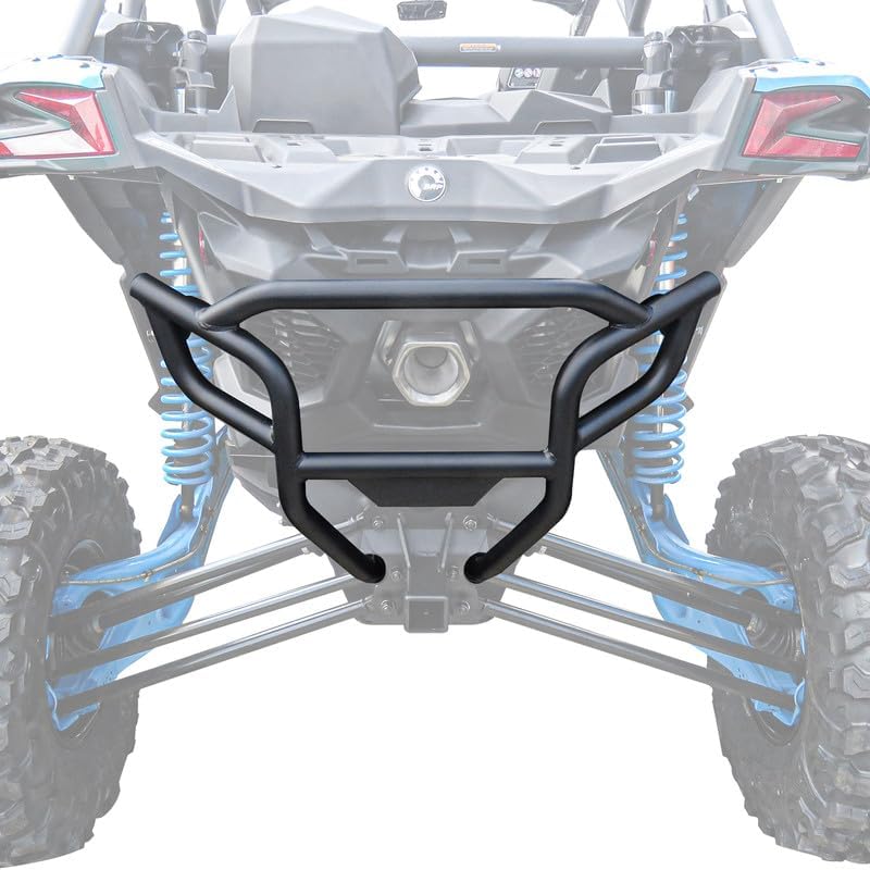 Rear Bumper Brush Guard Compatible with 2020-2023 CAN AM Maverick X3