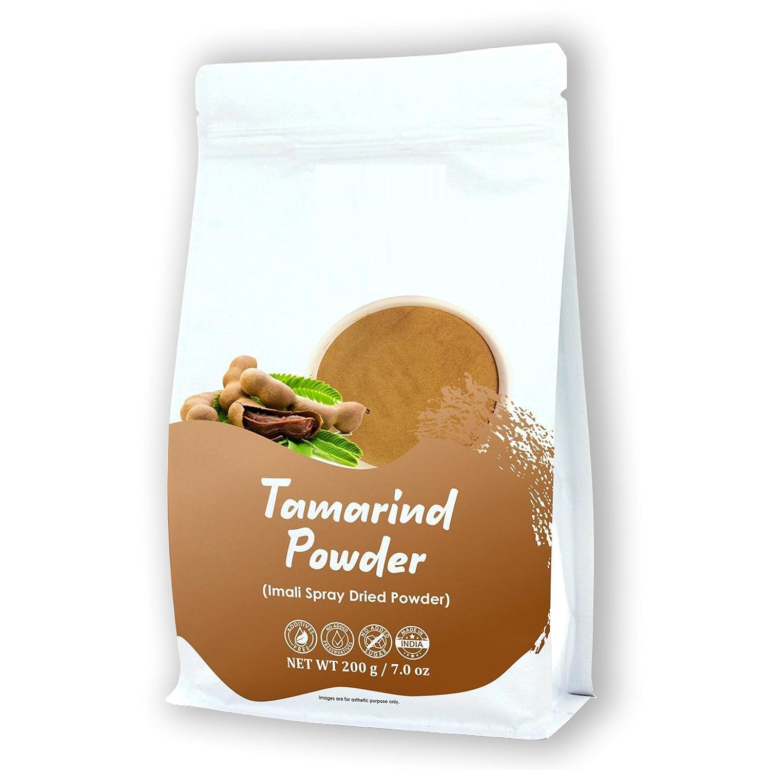 Tamarind Powder dry (Emali Powder) 200 gm PAck OF 1