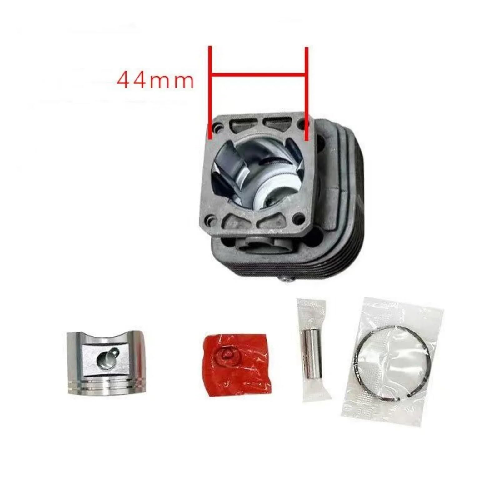 Dingmao 40MM 42MM 44MM Cylinder Piston Set Fit For Sthil FS400 FS450 FS480 FS 400 450 480(FS450 42MM)