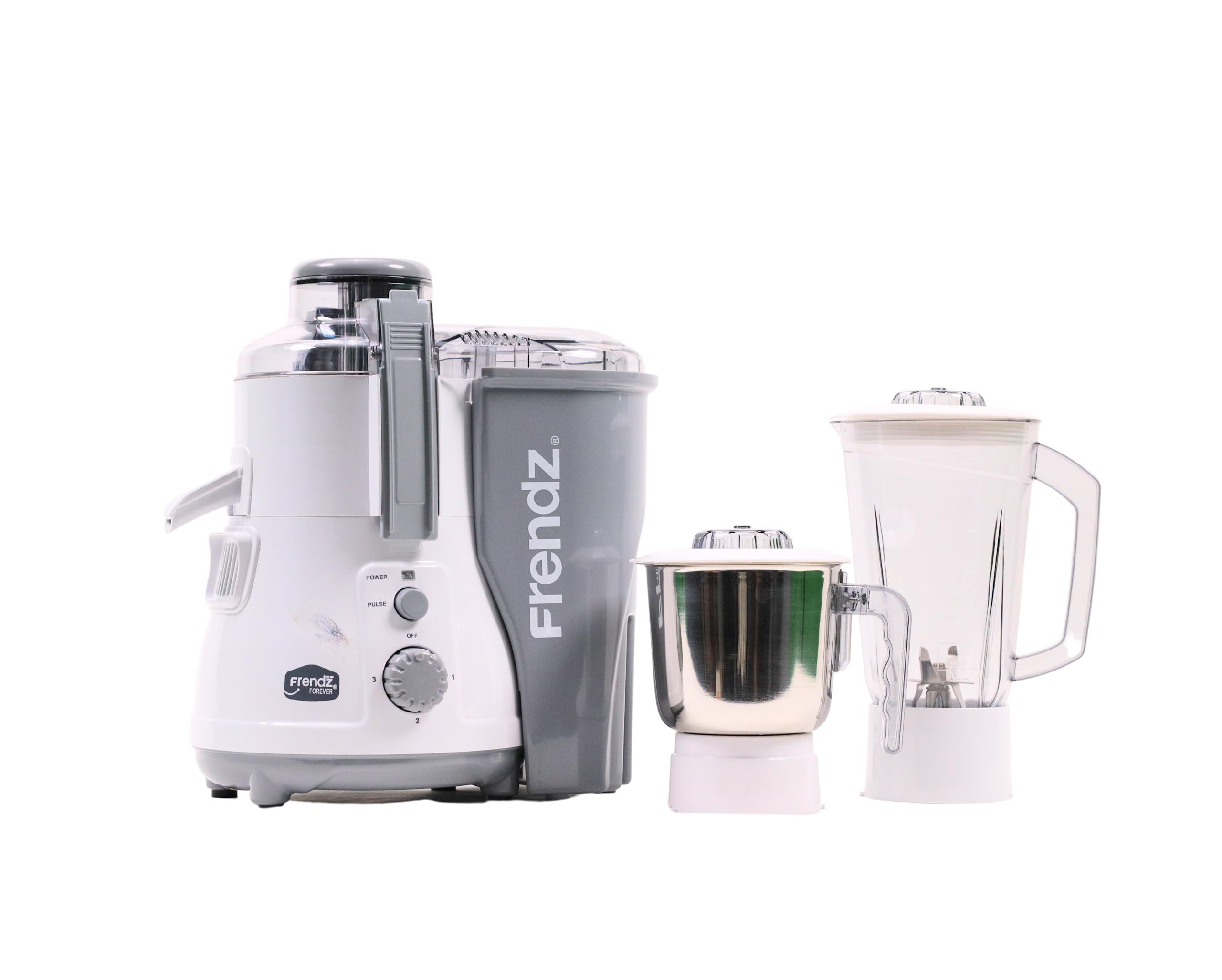 Juicer Mixer Grinder(JMG-142)1250W heavy duty motor, SS heavy duty jars,Transparent Lid Jar, Liquidizing Jar, Metal Coupling,perfect addition to your kitchen appliances