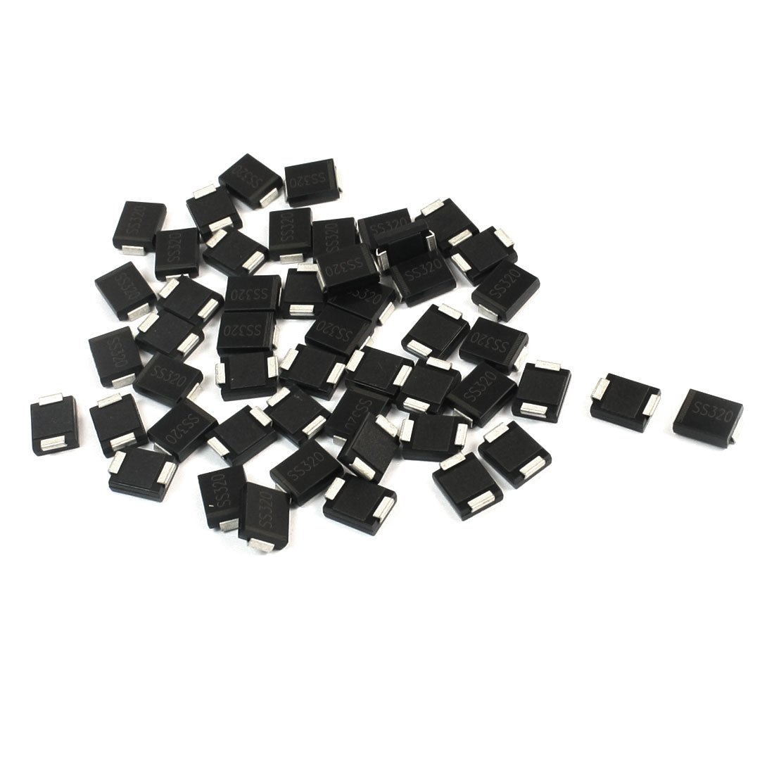 Componentes eléctricos Diodos DO-214AB 200V 3A Diodo Schottky Diodos Schottky SS320-C 50pcs
