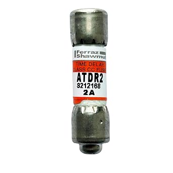 New OEM ATDR2 ATDR-2 ATDR-2A 600Vac Time Delay Fuse, Pack of 10