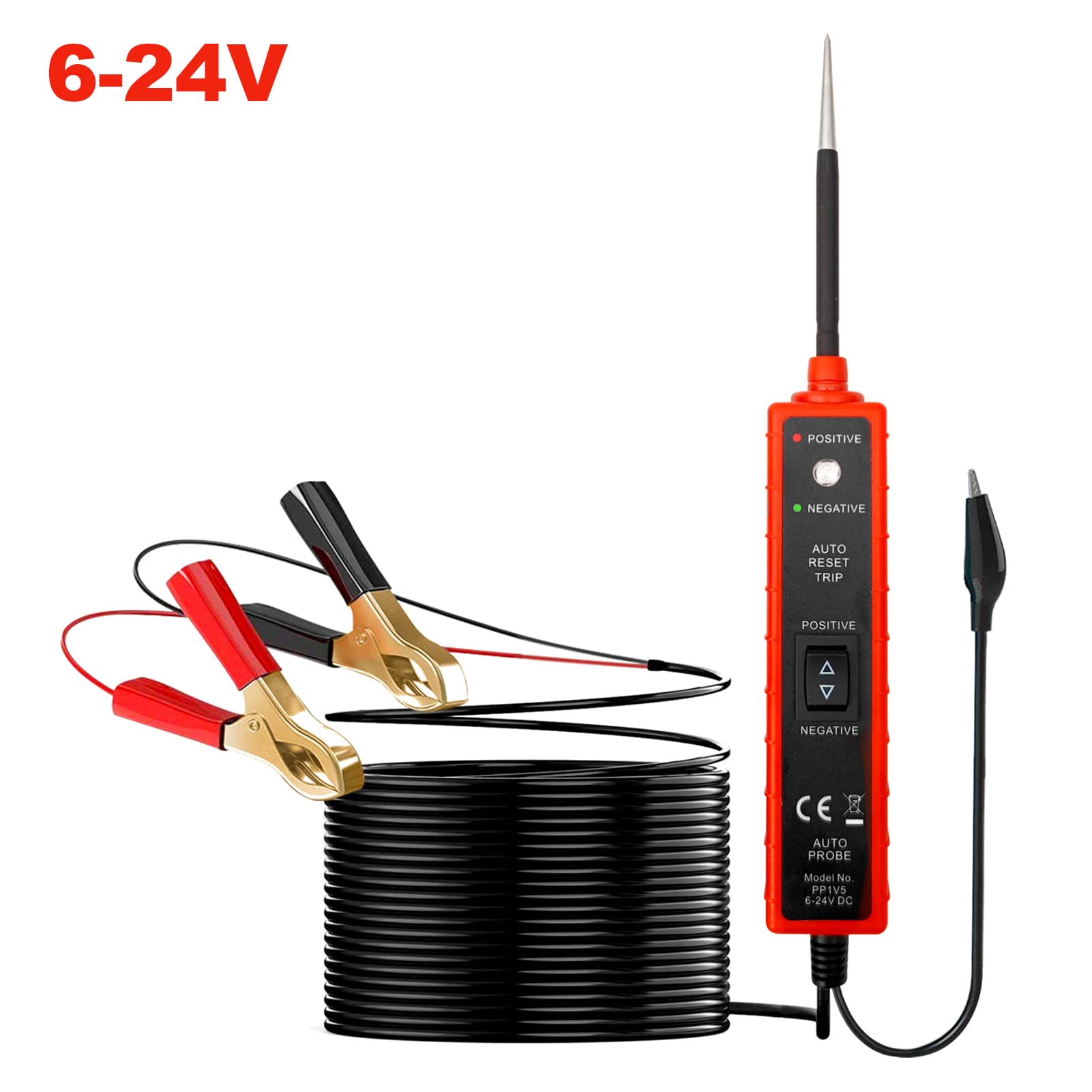 EM285 - Tester elettrico per auto, 6-24 V DC
