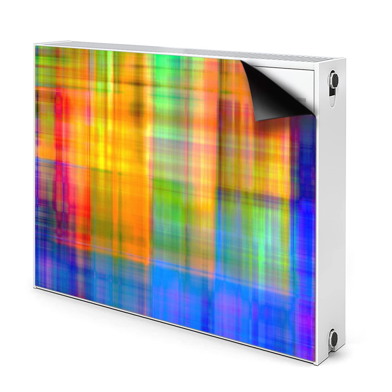 Cache radiateur magnétique Decormat vert 80x60cm pour optimiser la décoration et l'aération