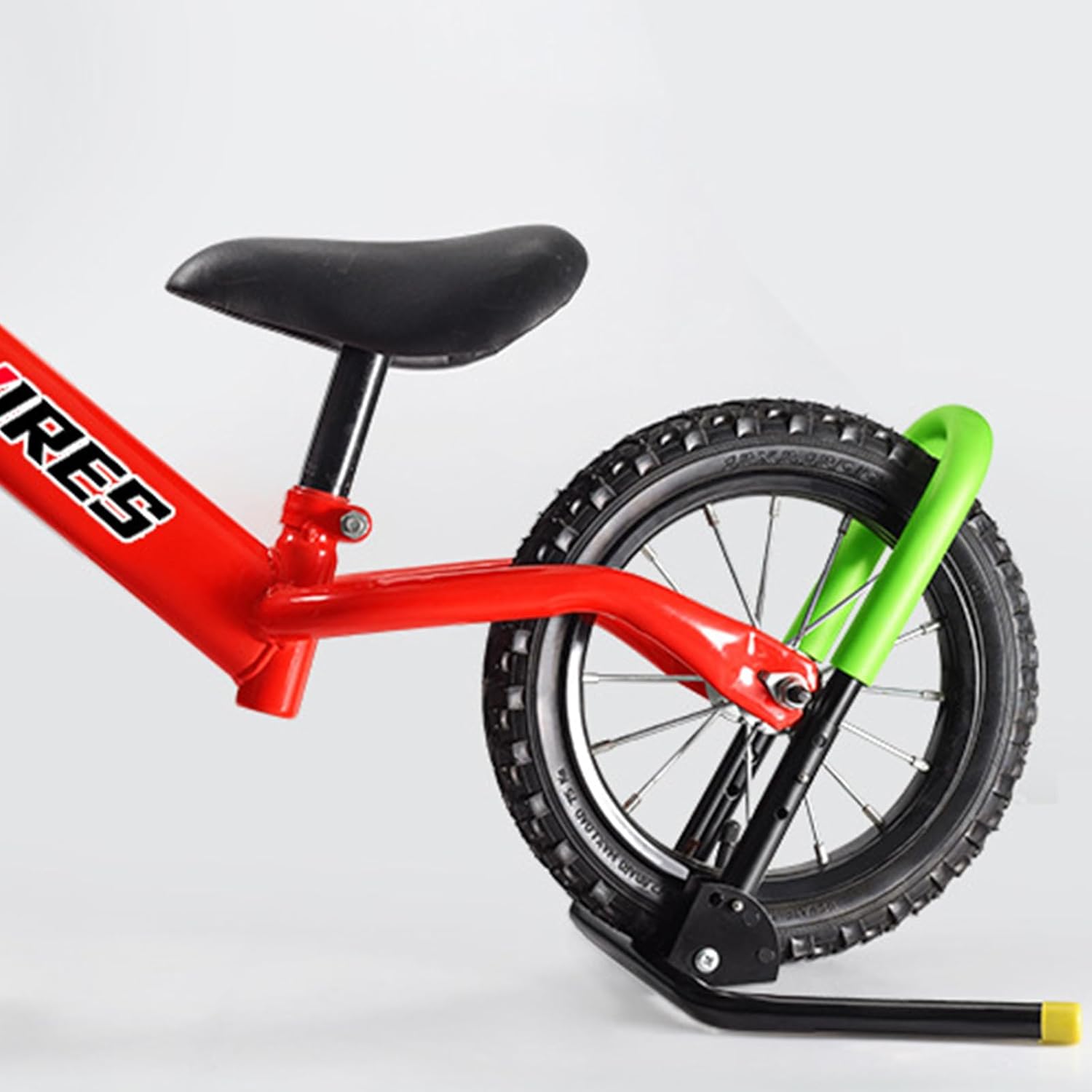 Bike Stand Floor Rack Parking Kickstand Wheel Freestanding Storage Holder Adjustable Fixing Supprting Holder