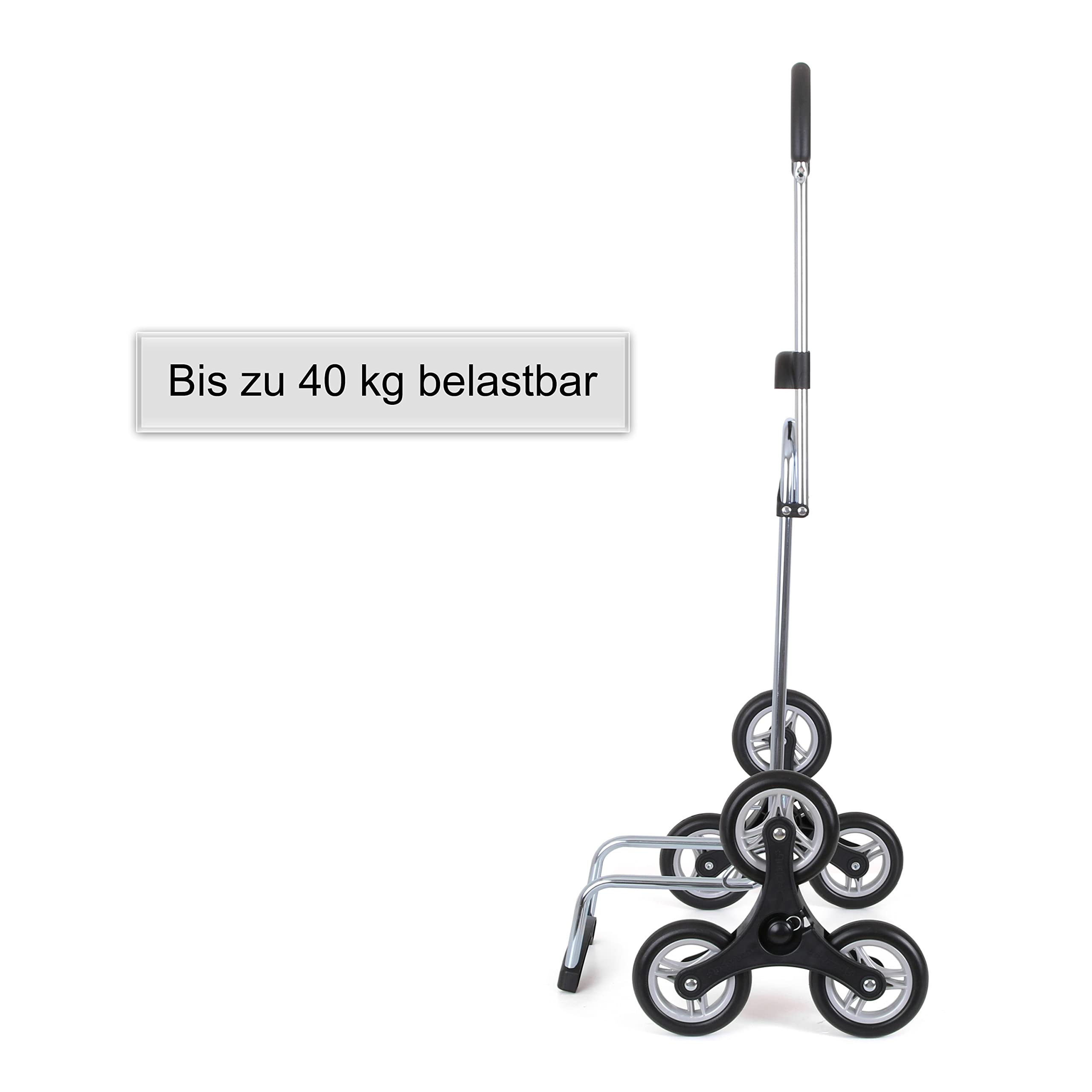 ANDERSEN Einkaufstrolley - Treppensteiger Scala Shopper Vigo Mint 46 L einkaufen,hochwertig, leichtgängig, Räder abnehmbar, Treppensteiger