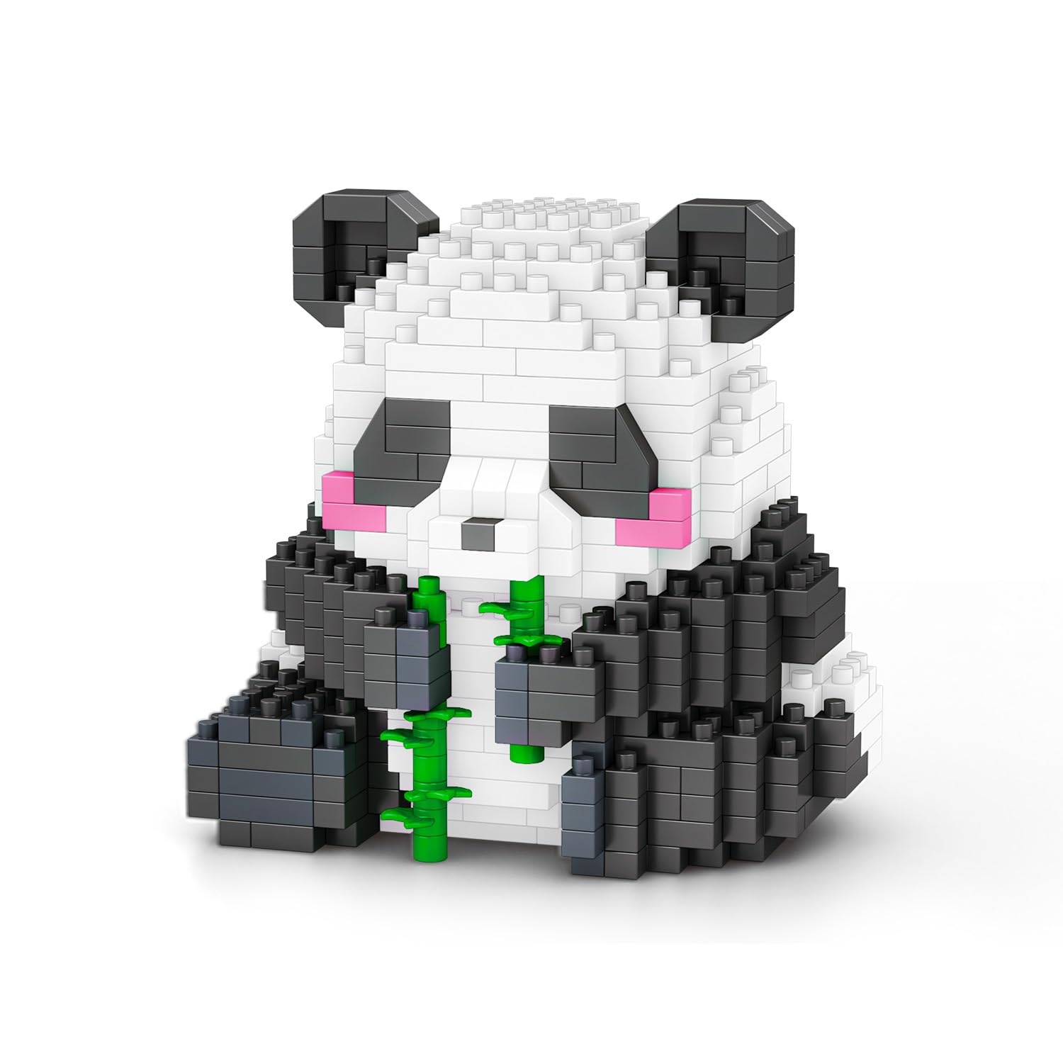 StarloMini Bamboo Panda Building Blocks, Micro Blocks Panda Toy Gift for Adults, Mini Blocks Animal for Teens, Easter/Birthday/Christmas(504PCS)