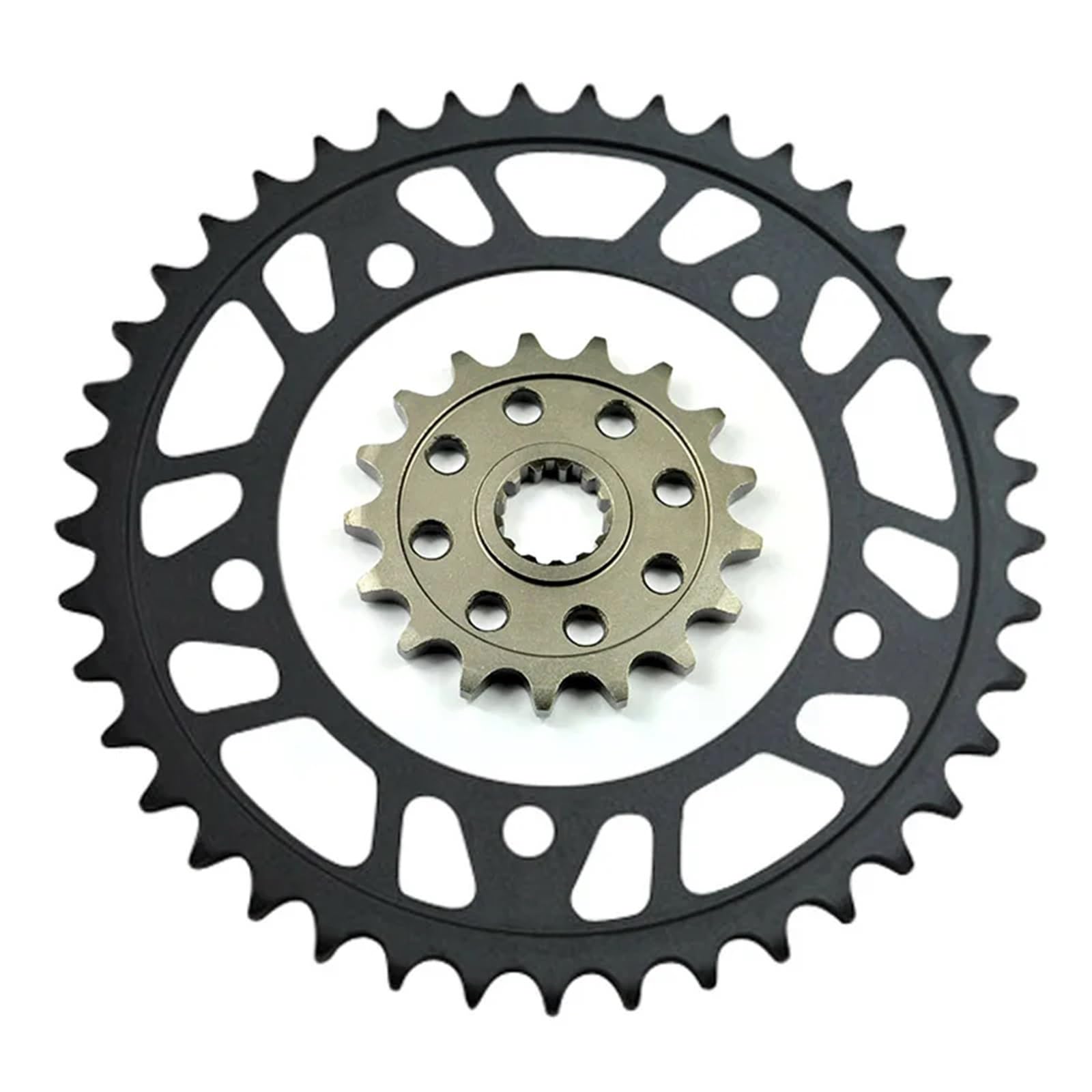 Piñón de Moto para Kawasaki KLV1000 KLV 1000 2004 2005 2006 Piñón Y Corona para Motocicleta 525 CNC (17T Delantero / 41T Trasero)(17T 41T)