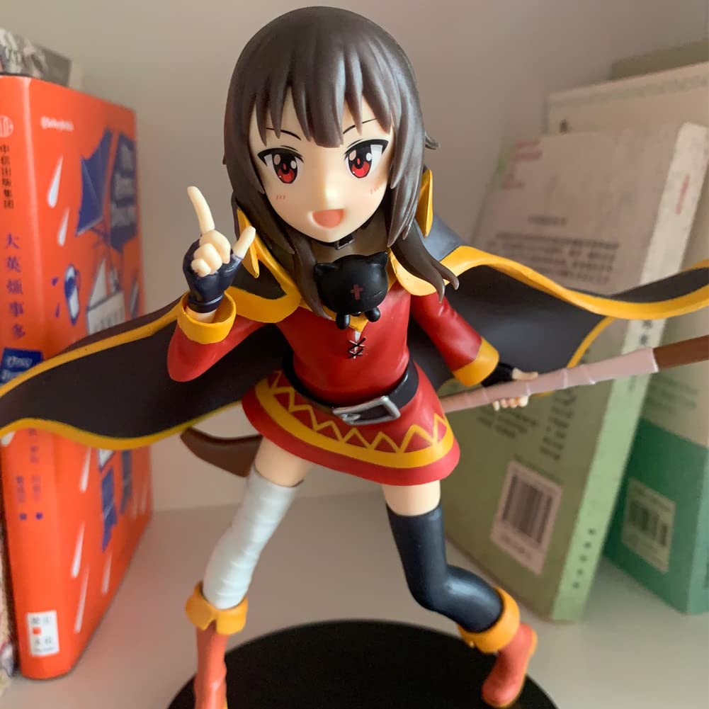 Megumin Anime Figura PVC 23 Cm - Statua In Posizione Di Incantesimo: La Maga Esplosiva Di Konosuba In Tutto Il Suo Splendore!