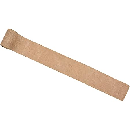 Toucan Lifestyle Burlap Ribbon 5'' Wide x 10 Yards Long Craft Ribbon Tape Natural Jute Fabric Ribbon Roll for Art & Craft , DIY Projects, Christmas Decorations , Gift Packing