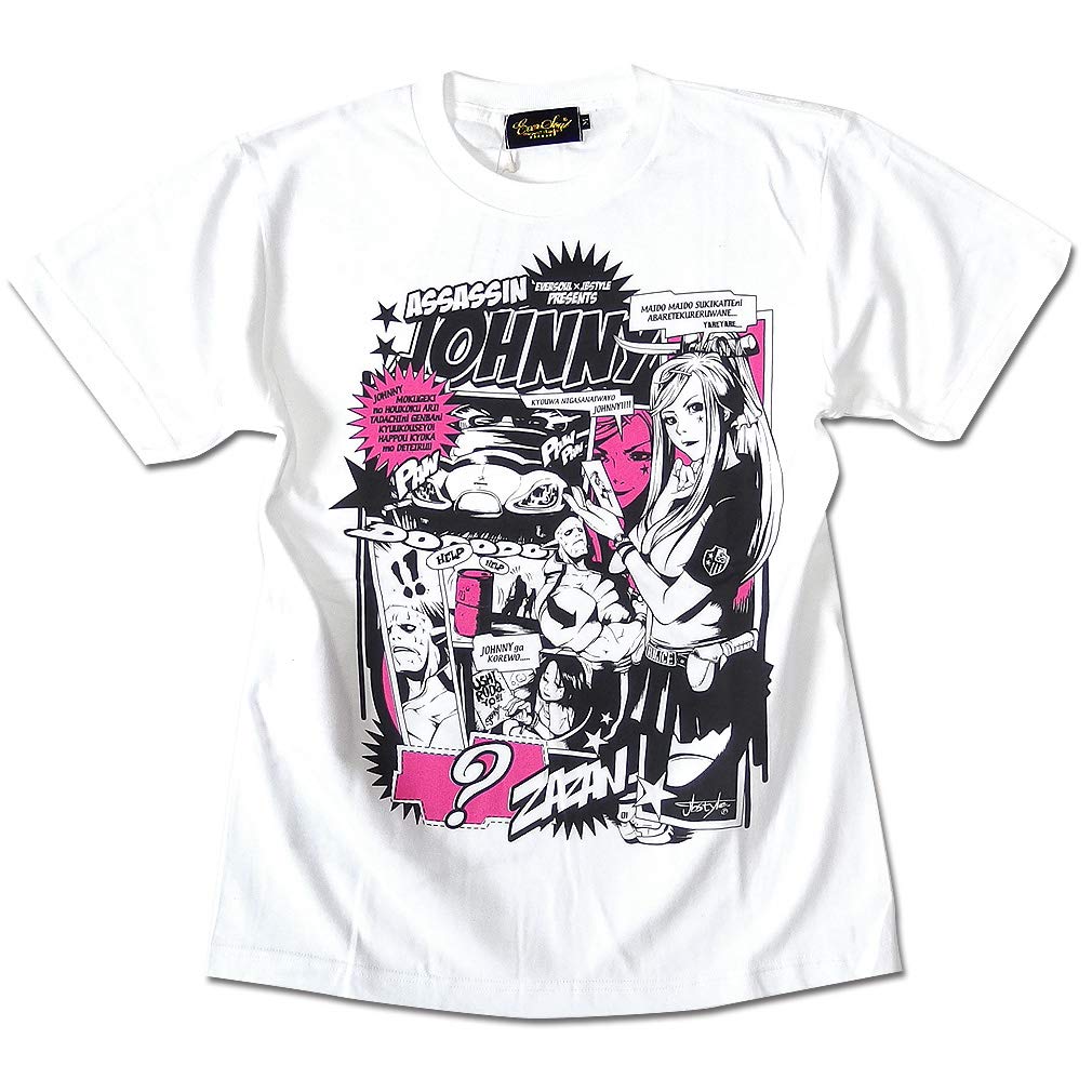 coldrain アメコミTシャツ アメコミ風 Tシャツ【白・黒】 | SILVeR BACK