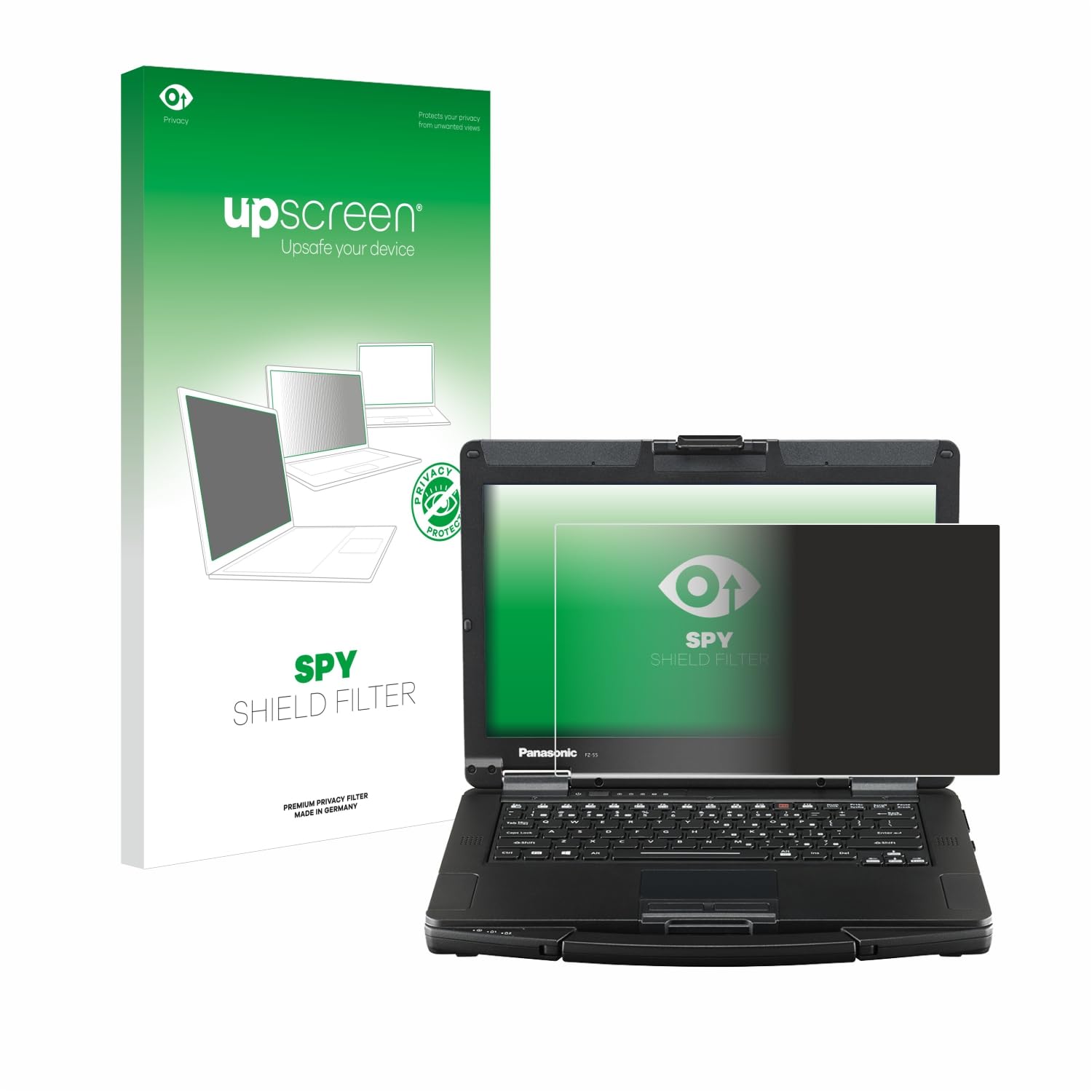 upscreen Filtro Privacy per Panasonic Toughbook FZ-55 Full HD