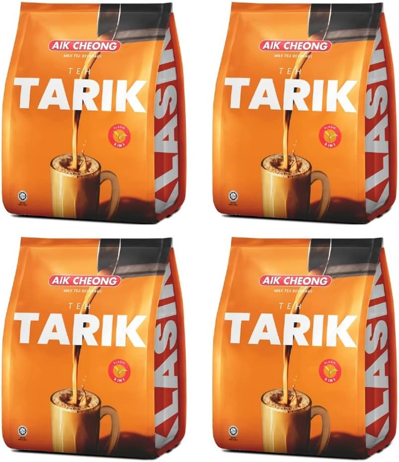 10 Pack Aik Cheong Teh Tarik Milk Tea Beverage Silky Smooth Imported from Malaysia (10x15 sachets)