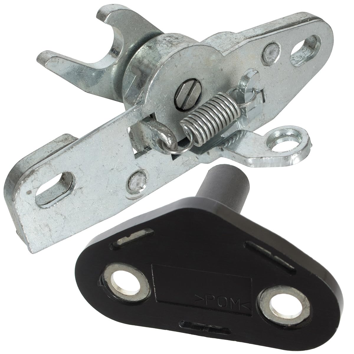 Serrure et verrou de porte coulissante supérieure droite pour Renault Master II, Opel Movano, Nissan Interstar (à partir de 1998) - Jeu de serrures de porte coulissante - Remplace 8200179435