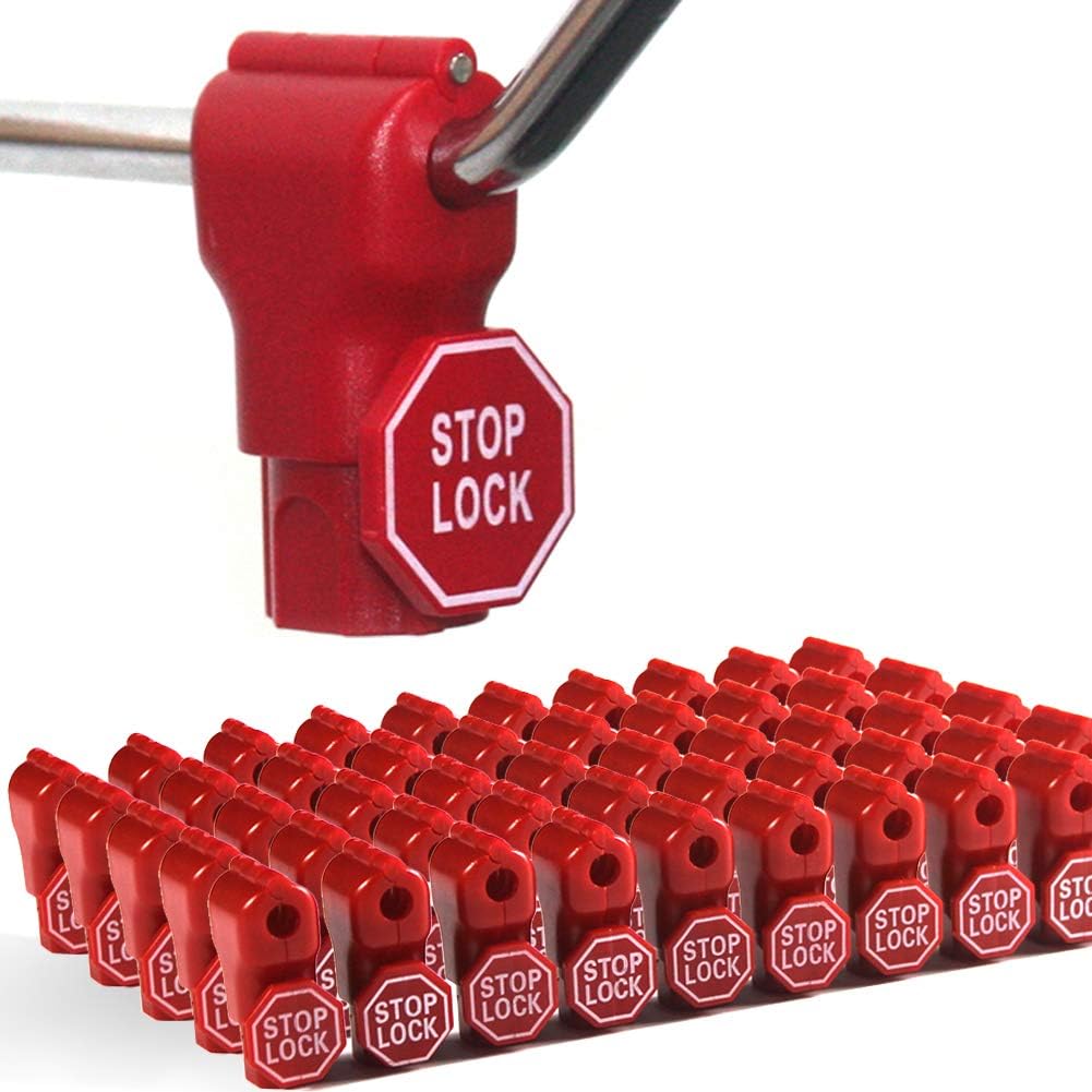 Amazon.com: Peg Hook Stop Lock for Prevent The Sweep Theft of Displayed ...