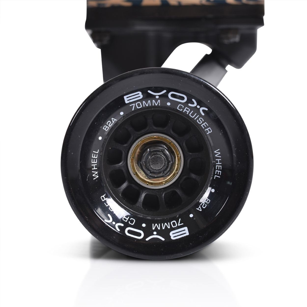 Skateboard Enfants Longboard 41' Roues PU ABEC-11 Sangle jusqu'à 100 kg, Coloris:Noires