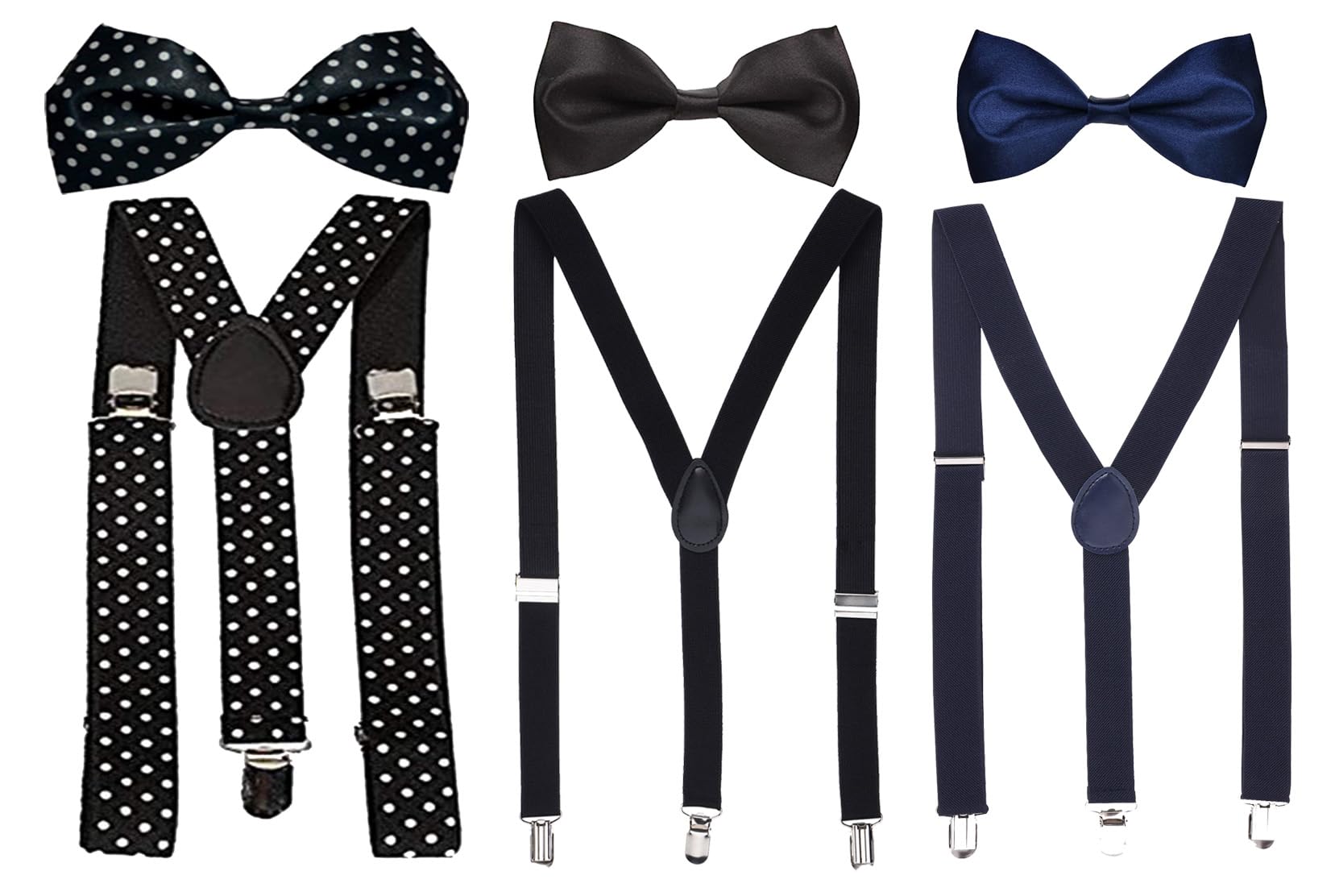 Y- Back Suspenders for Men (Black, Blue, Multicolor)-image-9