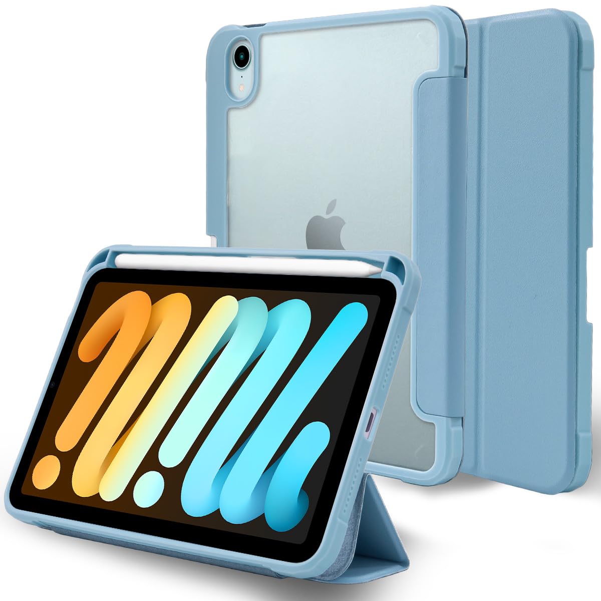 Apple iPad miniA17Pro スカイブルー 128GB ケース付き Apple iPad miniA17Pro スカイブルー 128GB ケース付き Amazon