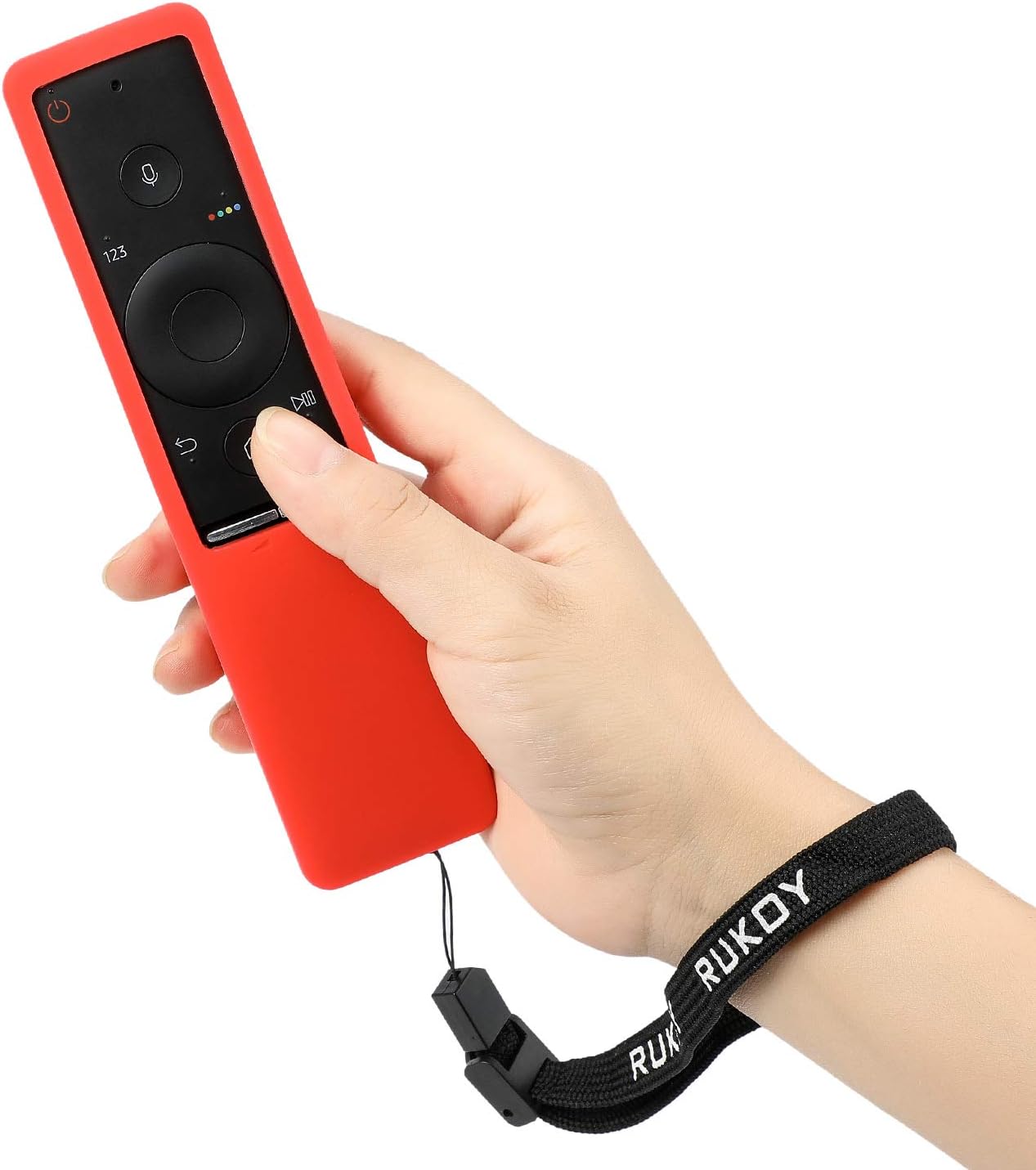 Best Rukoy Protecitve Case Cover Holder for Samsung Smart TV Remote Controller of BN59 Series, Kids-Friendly Non-slip Shockproof with Hand Strap Special Rukoy Protecitve Case Cover Holder for Samsung Smart TV Remote Controller of BN59 Series, Kids-Friendly Non-slip Shockproof with Hand Strap
