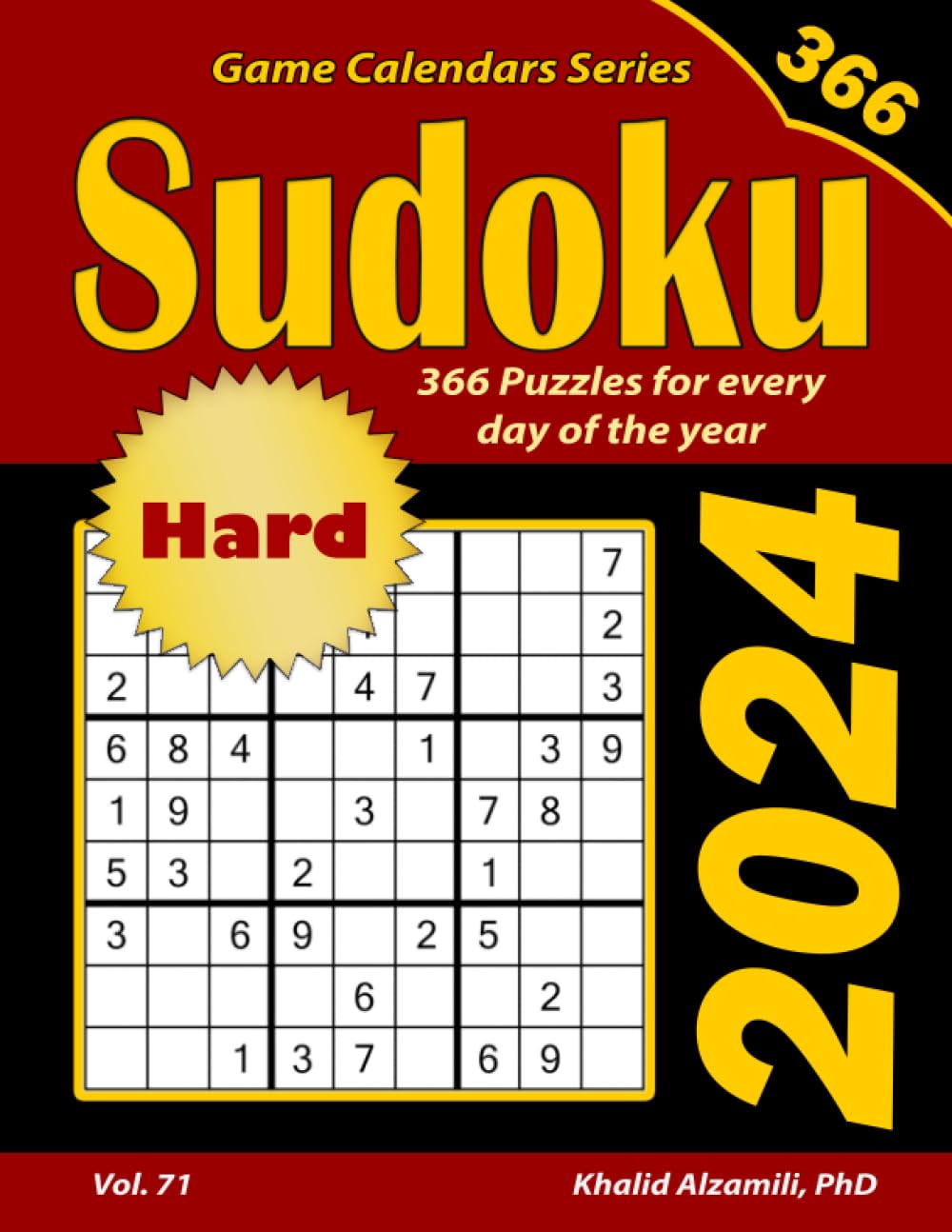 2024 Sudoku: 366 Hard Puzzles for Every Day of the Year (Game Calendars Series)