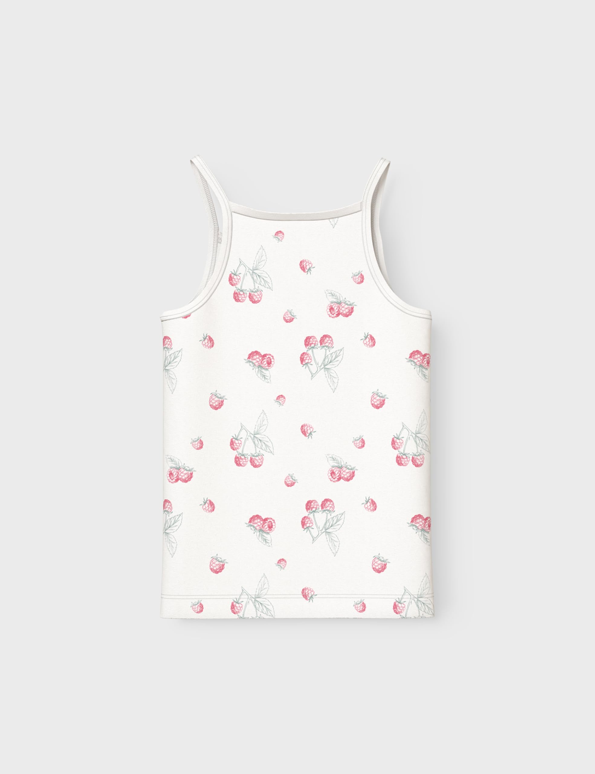 NAME IT Mädchen Nkfstrap Top 2P Raspberry Noos