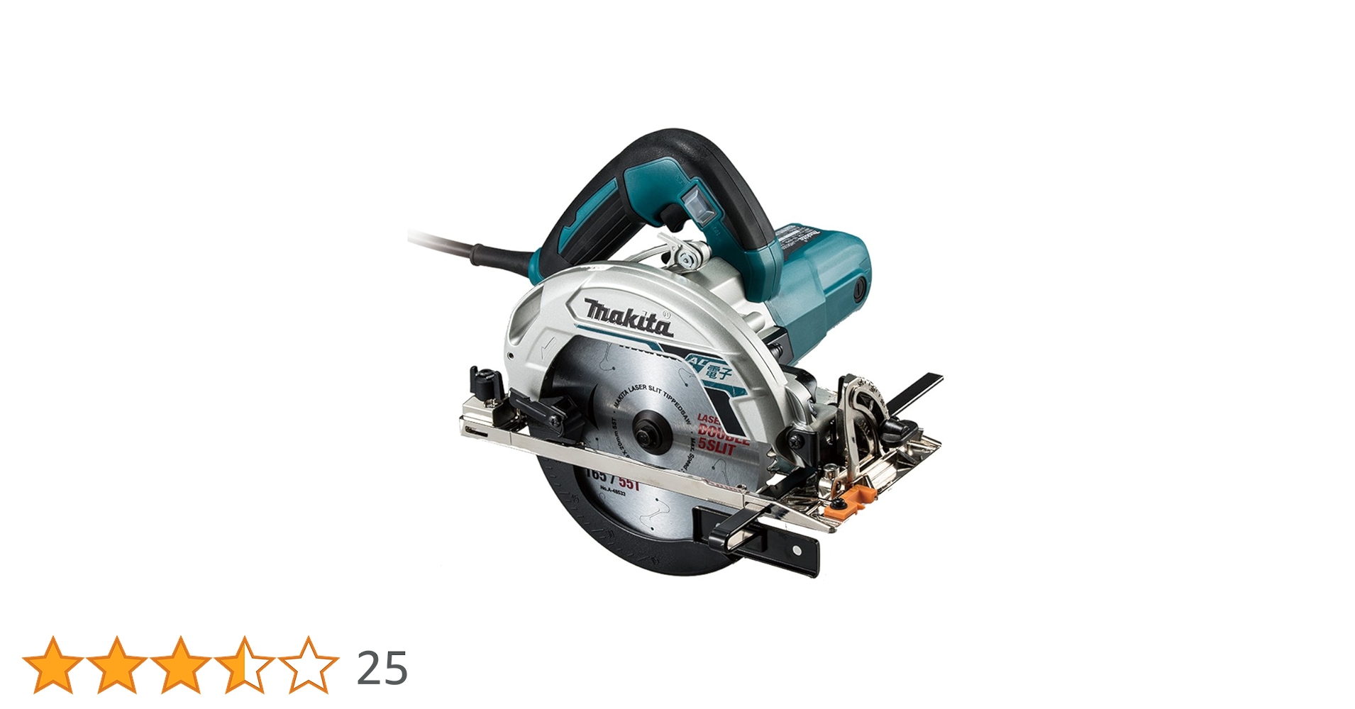 ぴのこ Amazon | マキタ 電子マルノコ青 刃径165mm/切込66mm アルミ