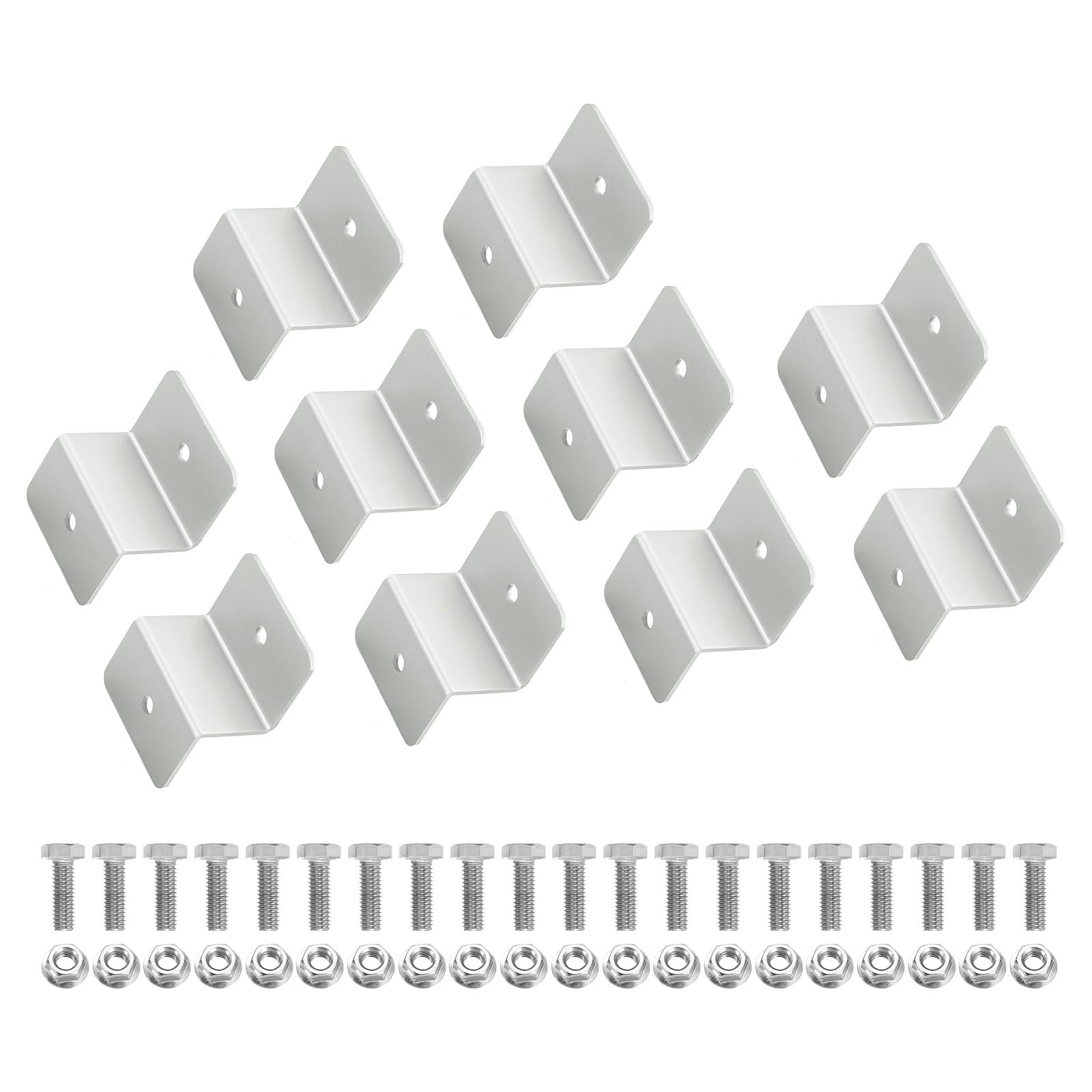 Support en Z pour panneau solaire 30mm fixation photovoltaïque alu