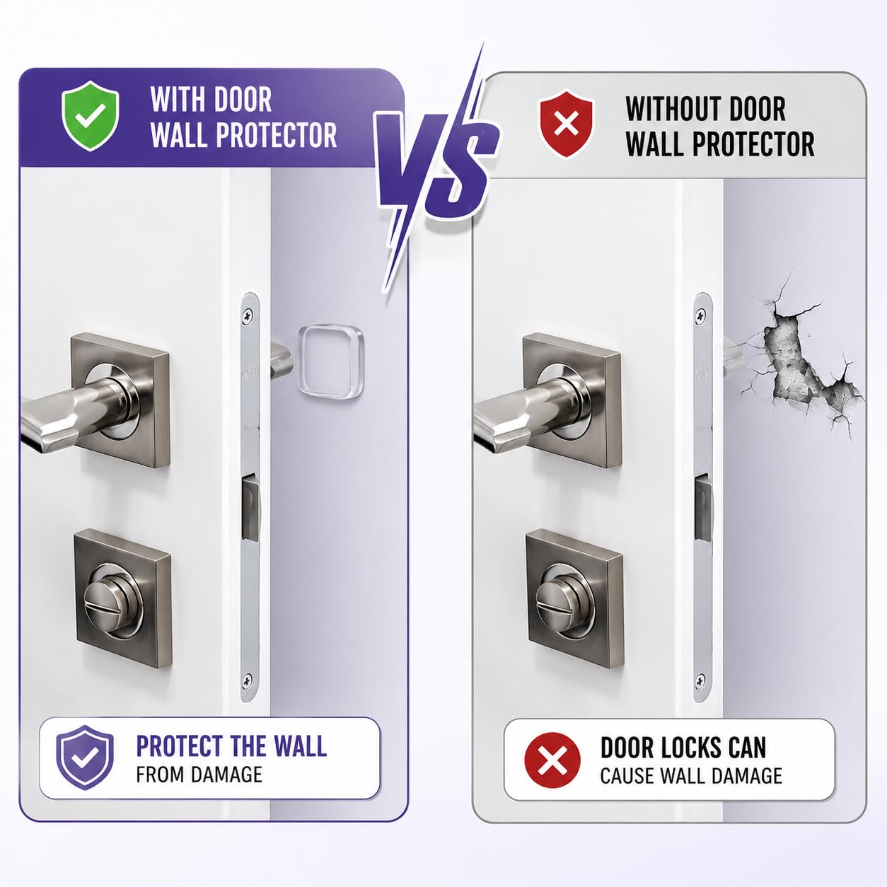Silicone Door Stoppers - Wall Protection -5