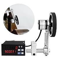 Vista 1 de JIAWANSHUN Digital Length Meter Counter Mechanical Length Counter Single Measure Wheel Unit in Feet Meter with Control Function 0-999999 Input