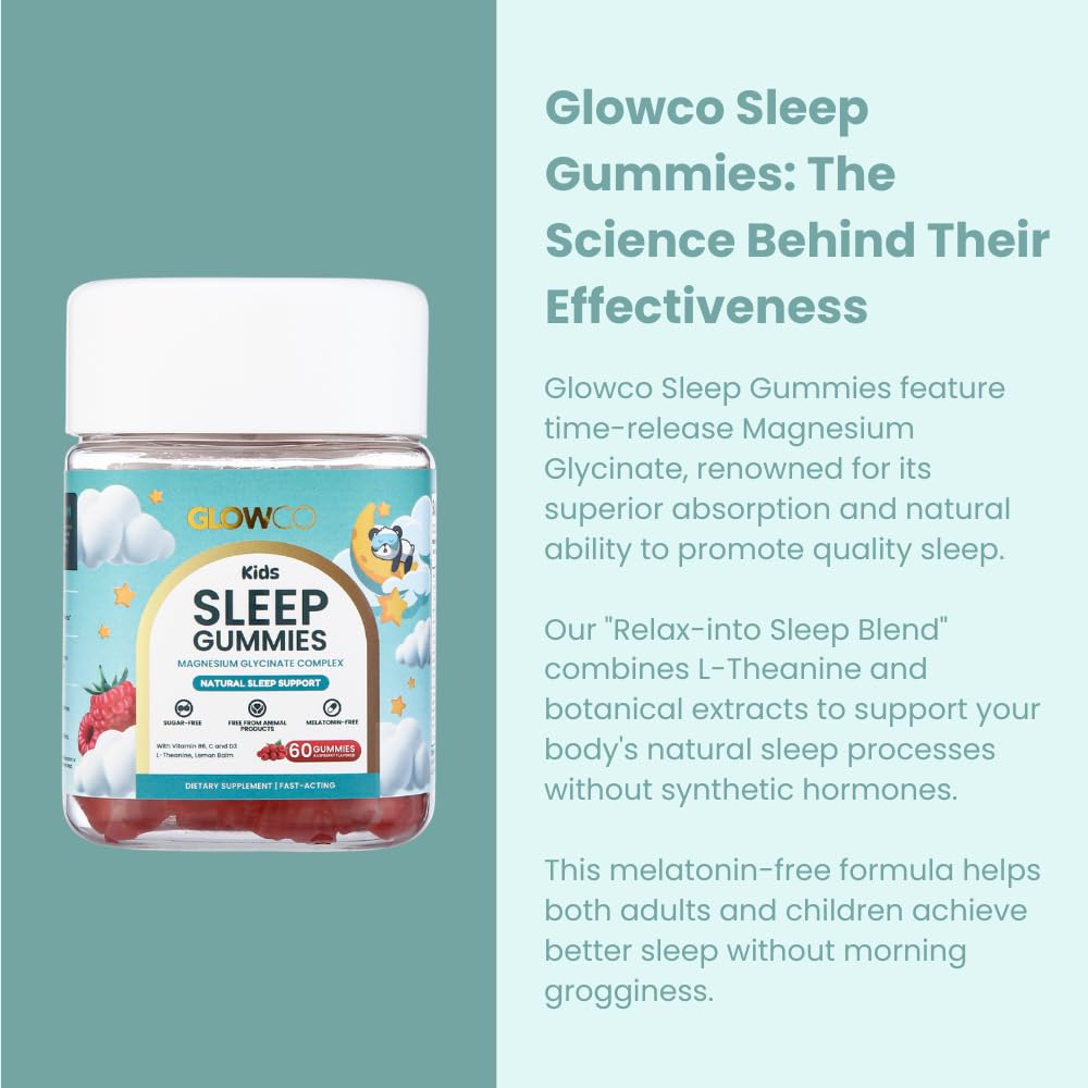 GLOWCO Gomitas Sleep Aid (paquete de 1)