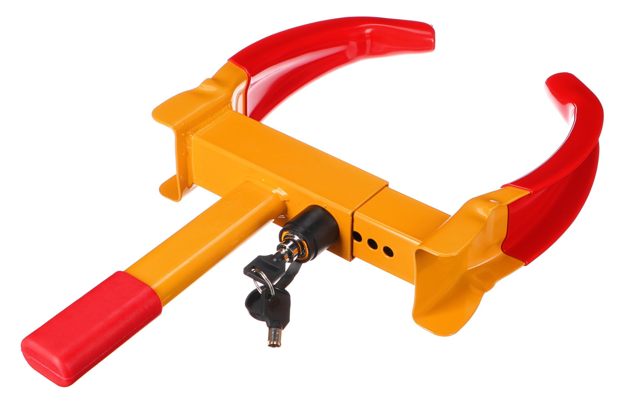 CAR TIRE Lock | Sabot de roue de voiture | antivol | largeur de pneu 180-280 mm | Protection en acier et caoutchouc