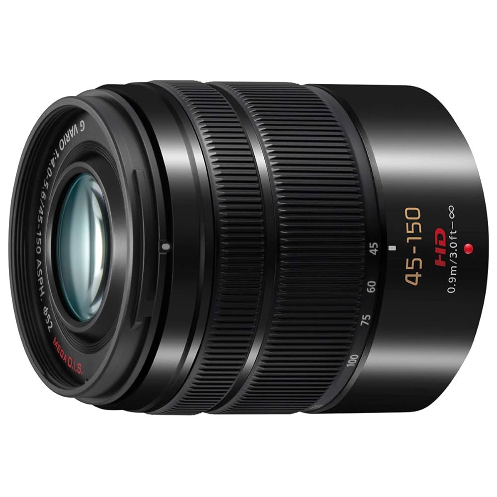 d*9様 LUMIX ズームレンズ　LUMIX G VARIO 45-150mm Panasonic LUMIX G Vario H-FS45150EKA 45-150mm Camera Lens