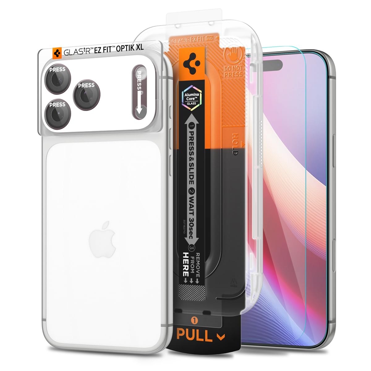 Spigen Pacchetto protezioni per schermo e fotocamera iPhone 18 Pro Max