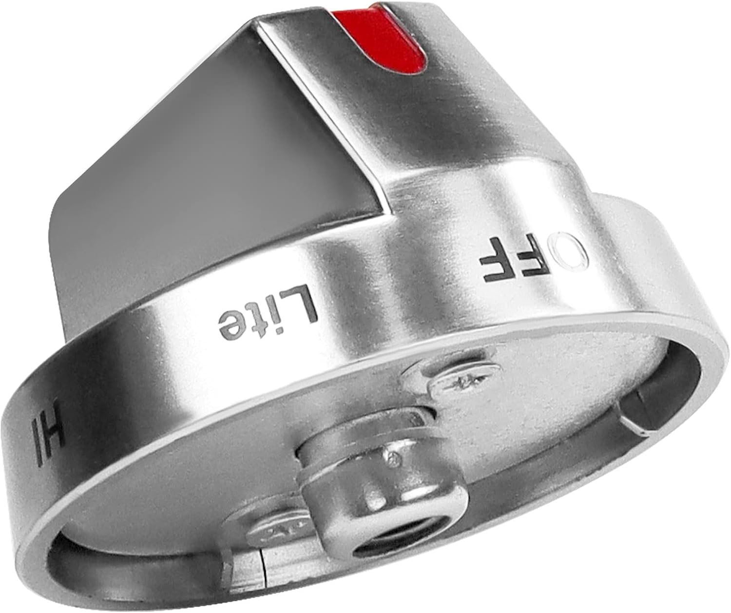 Fetechmate DG64-00473A Upgrade Burner Stove Dial Knob Compatible with sam.Sung Range Oven Gas Stove Knobs Replaces AP5949480 PS10058981 PS9606608 EAP9606608 (1 Pack)