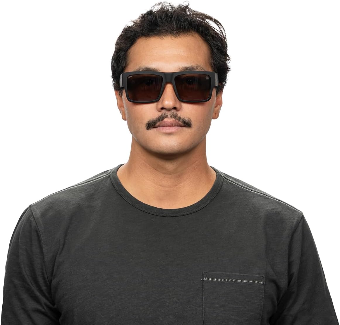 Spy Optic Cyrus, Square Sunglasses, Color and Contrast Enhancing Lenses - Image 7