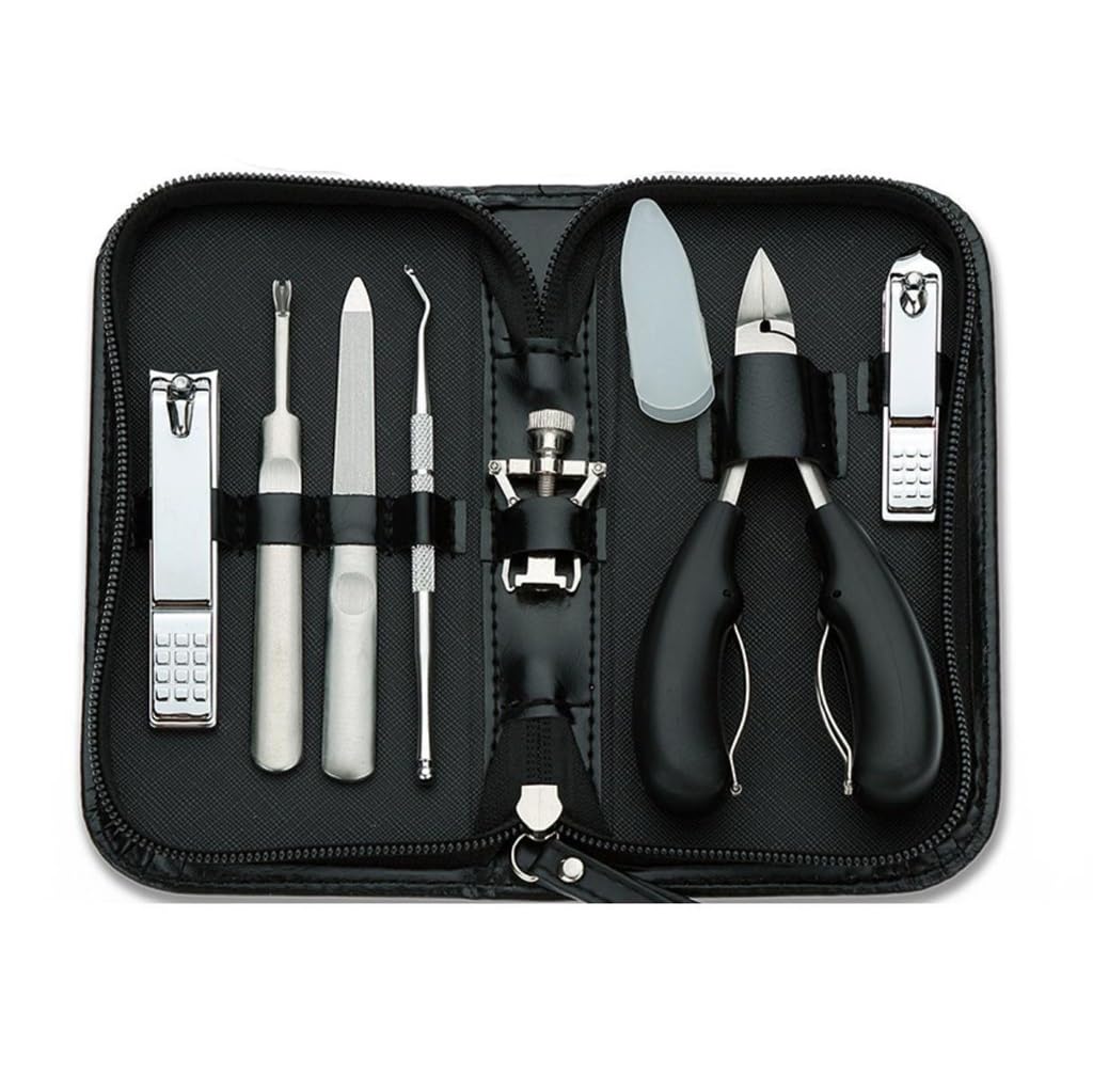 Stainless Steel Nail Clipper Set Toenail Clipper Nail Corrector Nail Groove Pedicure Tool