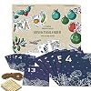 Saatgut ADVENTSKALENDER 2021-24 PREMIUM GEMÜSE und KRÄUTER. Adventskalender mit Liebe verpackte Samen für Frauen, Männer und Kinder. GESCHENKIDEE- Pflanzensamen Weihnachtskalender zum selber Basteln