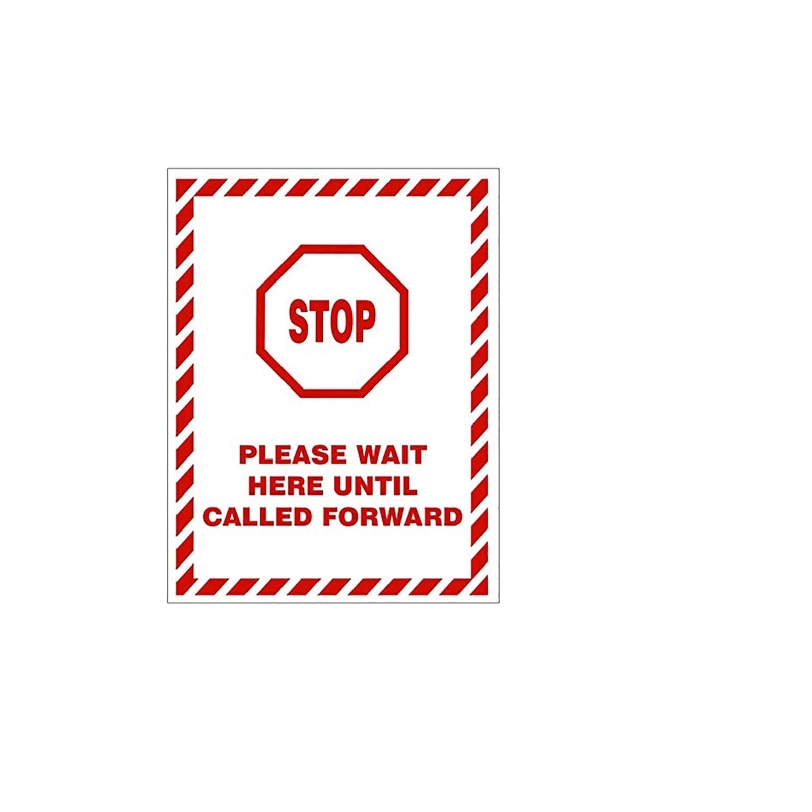 buy-luckylele-safety-sign-notice-distance-sign-keep-safe-distance