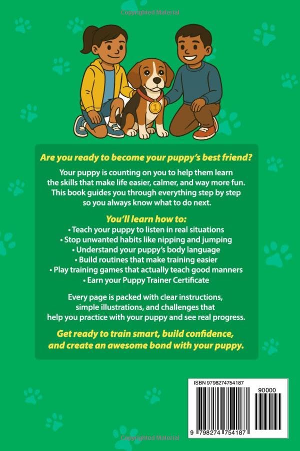 Puppy Training for Kids: Fun and Easy Ways to Care for your New Puppy for Kids Ages 9-12 - Image 2