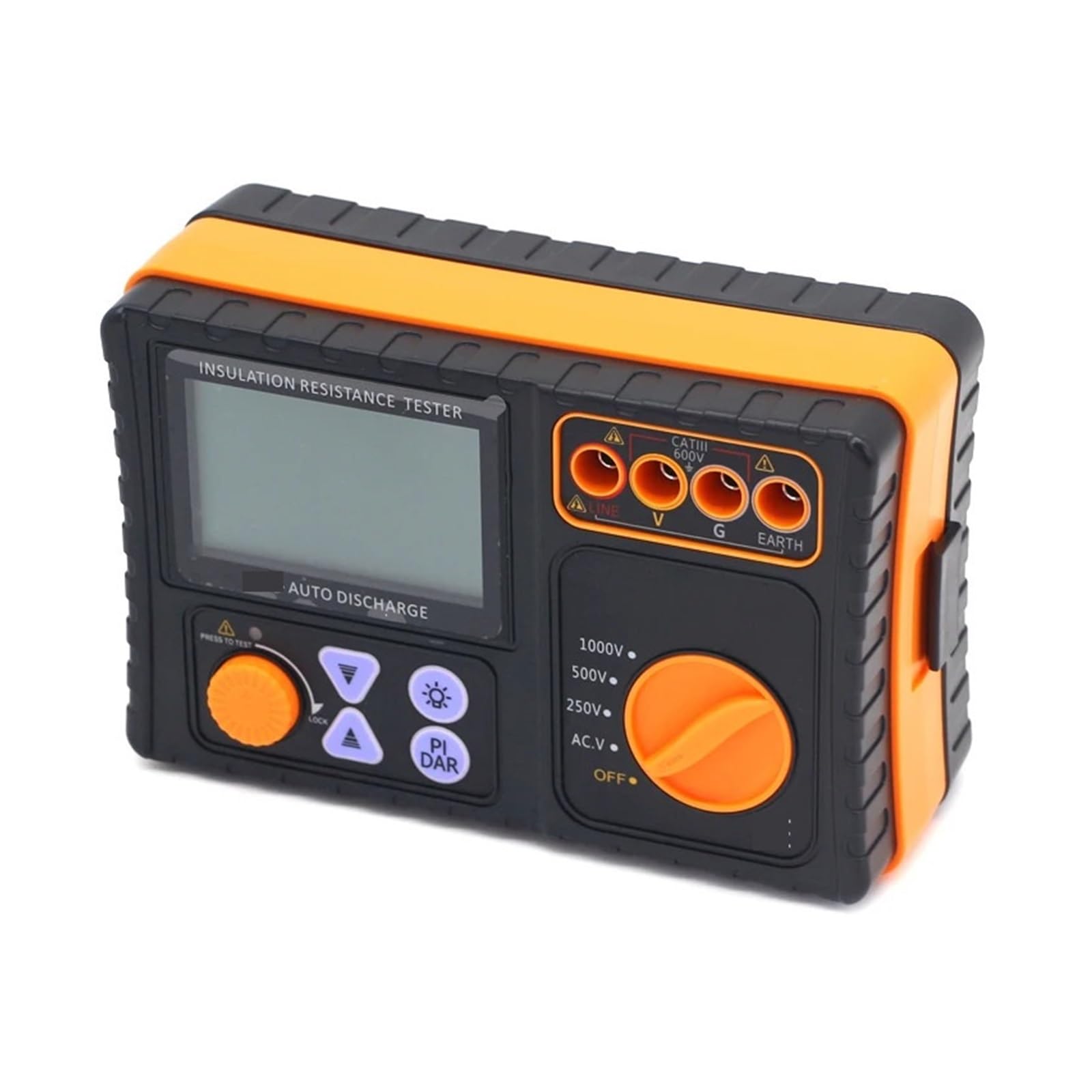 Medidor de Resistencia, Probador de resistencia aislamiento digital TM508, megóhmetro 1000 V con voltaje CA 750