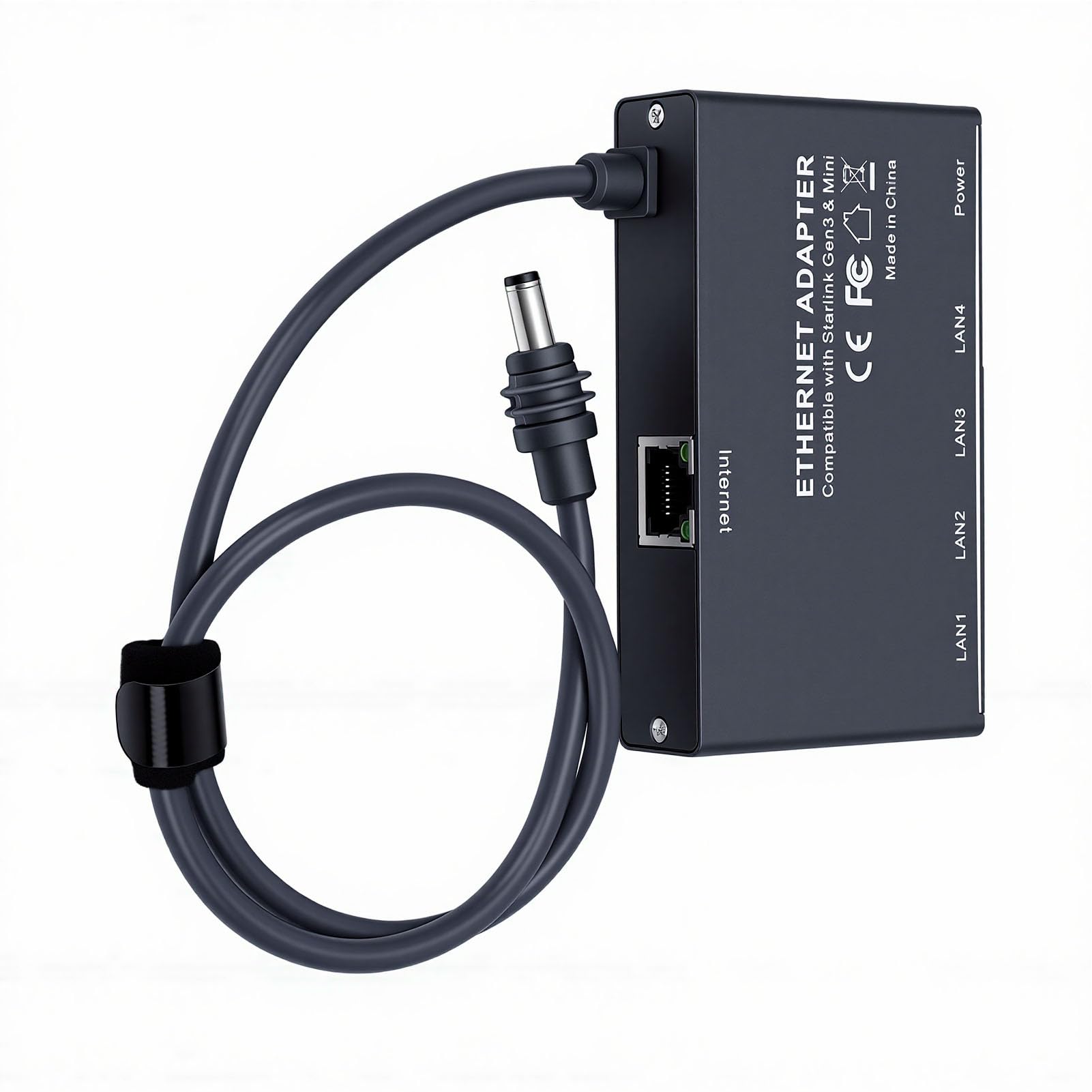 Dpofirs Adattatore Ethernet, Hub di Rete Multiporta con velocità Gigabit e Design Plug Play per Gen3 Mini, Campeggio