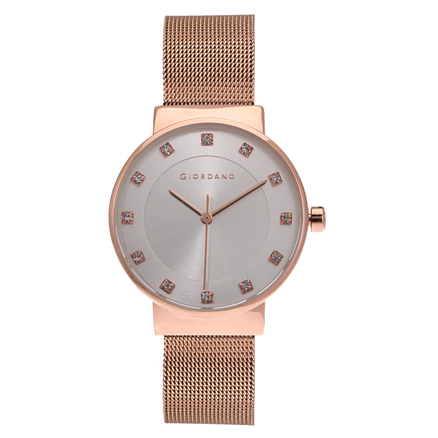 giordano Analog Stylish Watch for Women | Water Resistant Simple and Fashion Watch Round Shape with Stainless Steel Case Wrist Watch for Ladies & Girls | Ideal Gift for Female - A2062-picture-29