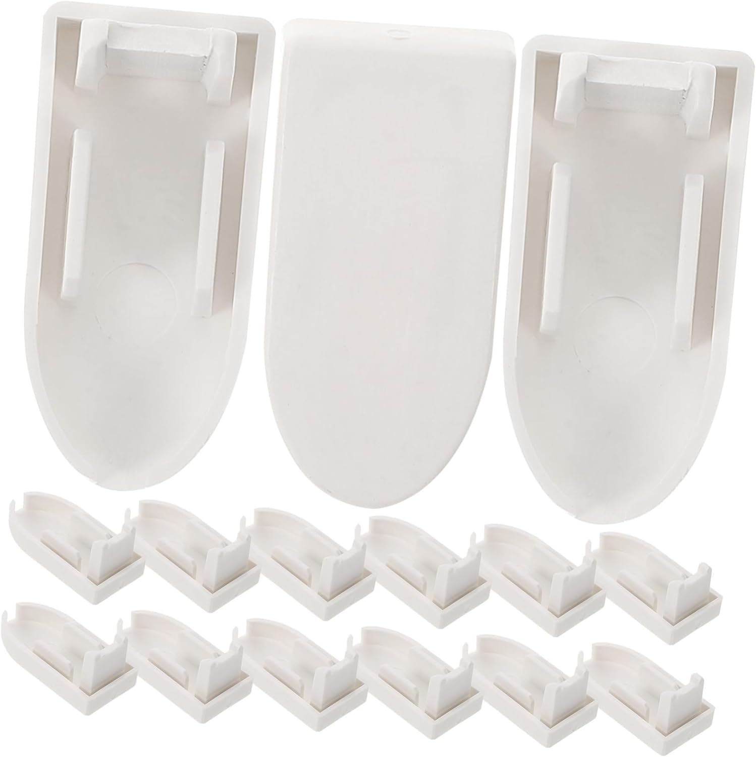 IMIKEYA 5sets Shutter Hook Blinds Bottom Rail End Caps Blind Clips Bottom Rail End Caps for Blinds Roller Blind Chain Blind Cord Safety Device No Drill Blinds Plastic 20pcs*5 8 61UqbeoVkXL. AC SL1500