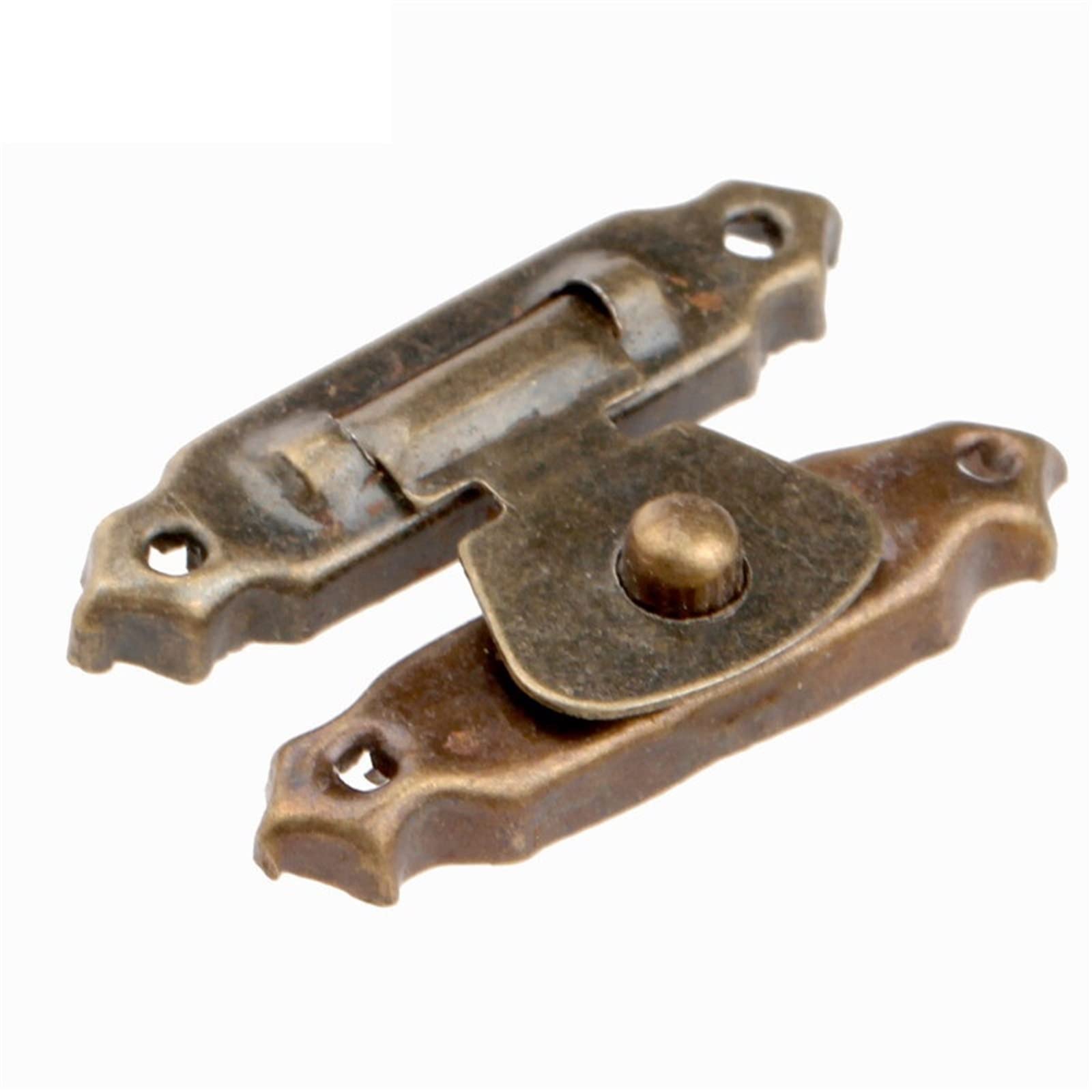 SFJSFIMQ Latch Lock Box Hasps Drawer Latches Decorative Suitcases Hasp Latch Hook Furniture Hardware