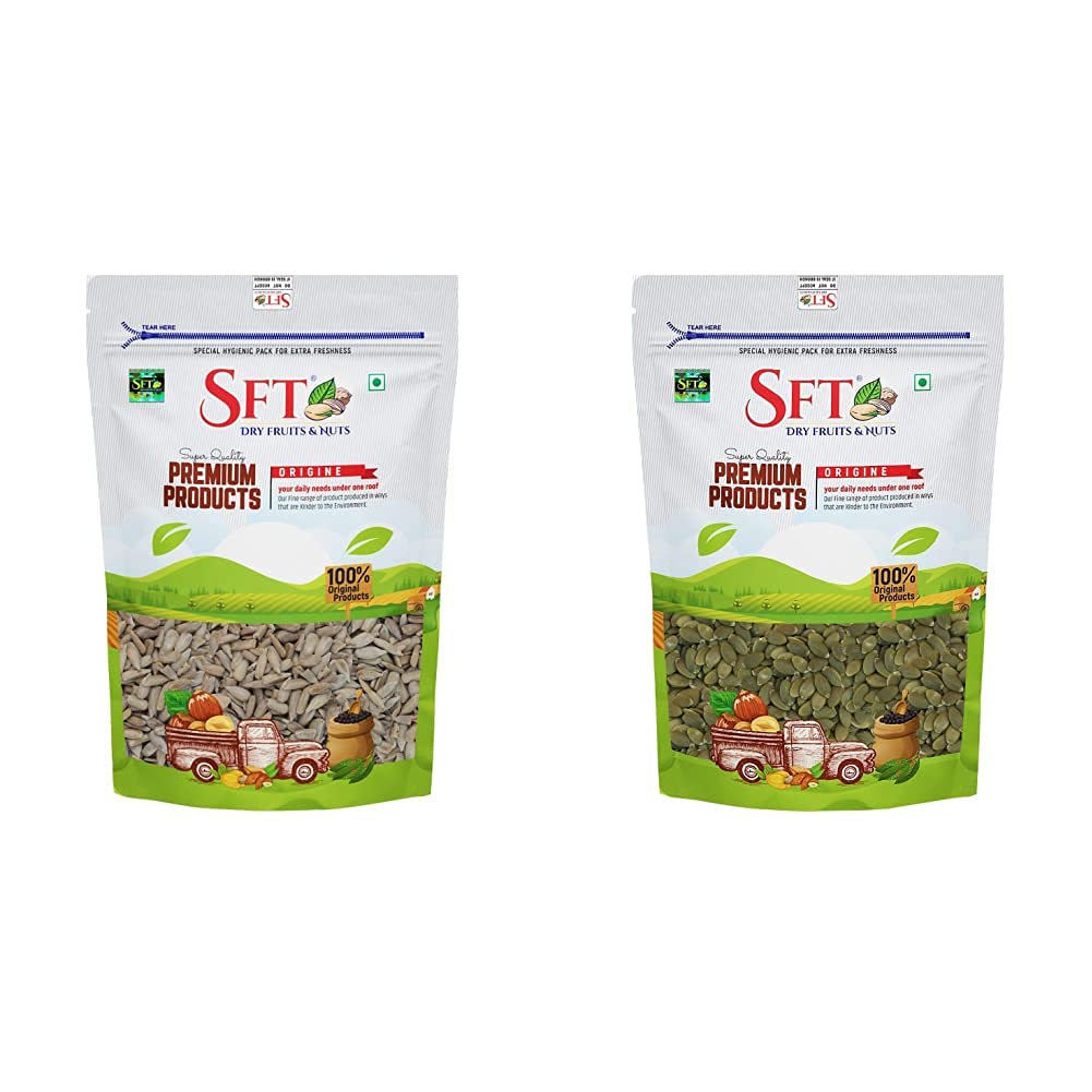 SFT Sunflower Seeds (Raw) 1 Kg & Pumpkin Seeds 1 Kg (B099D4LS6P) Amazon Price History, Amazon Price Tracker