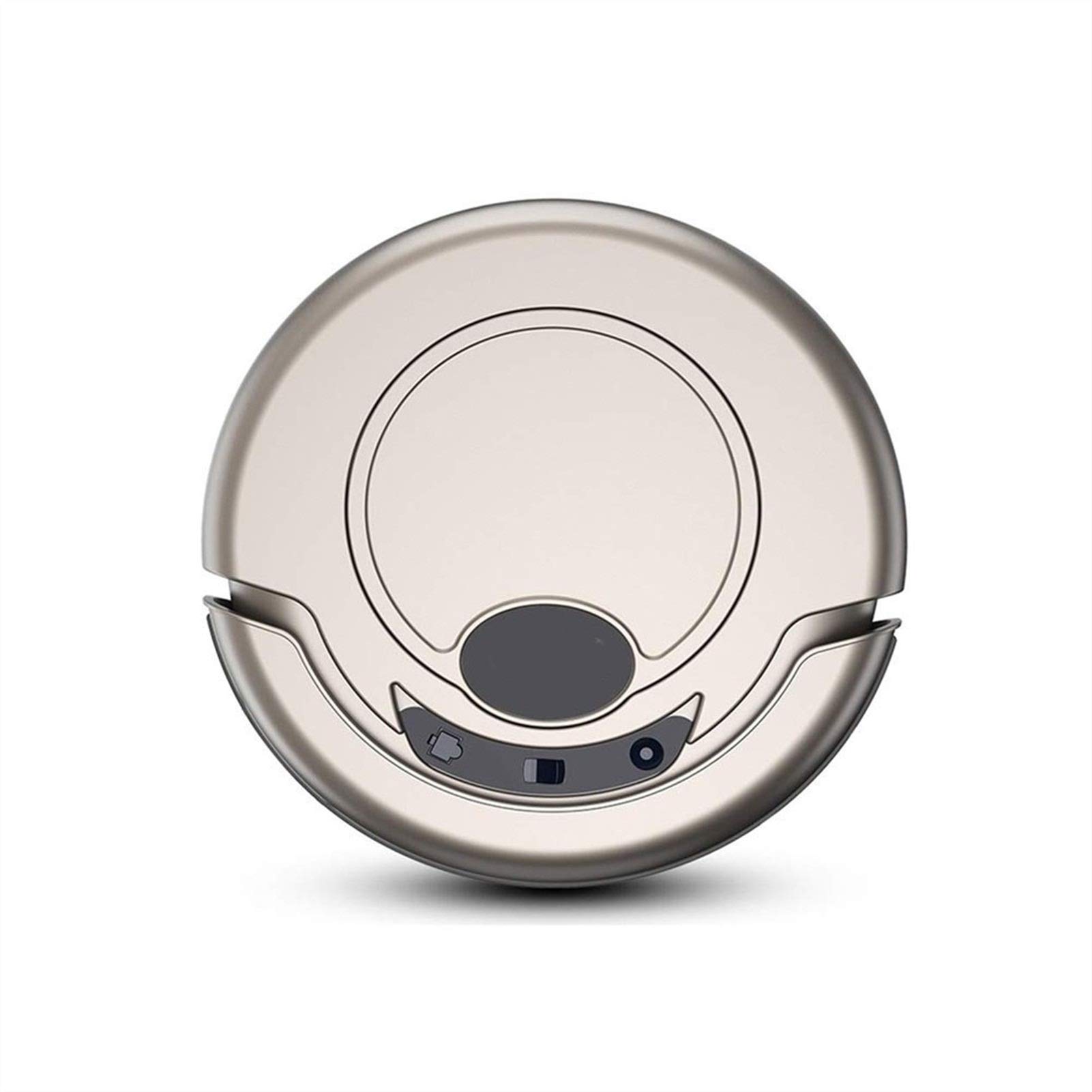 JTKDL Robot Vacuum Cleaner Three Cleaning Modes Strong Suction with Drop-Sensing Technology Ideal for Carpets And Hard Floors Cleaning (Color : Brown)