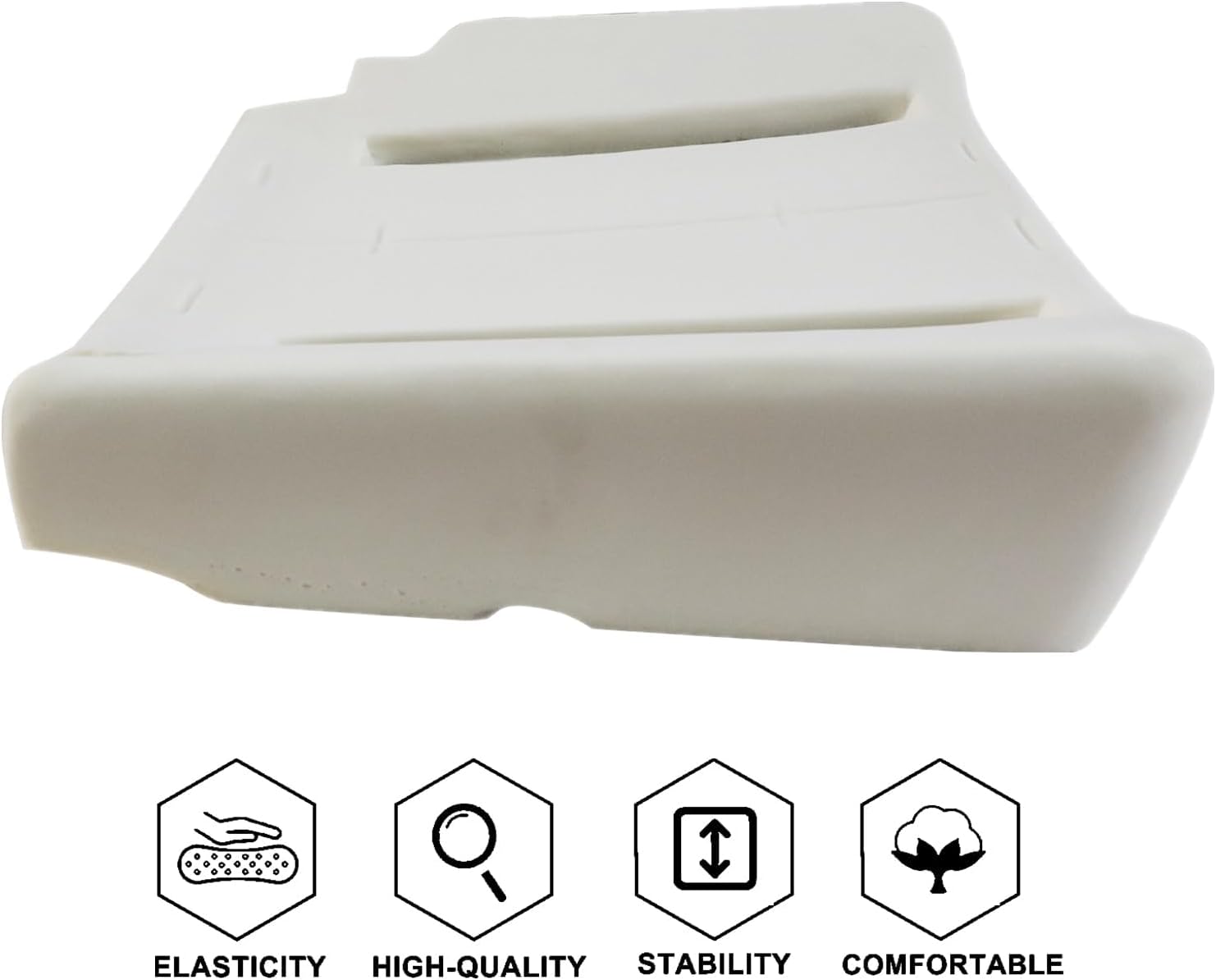 NLQR Front Passenger Side Seat Foam, Seat Bottom Cushion Pad Compatible with Dodge Ram 1500 2500 3500 SLT ST Truck 2002 2003 2004 2005 seat Foam Lower Pad Replacement