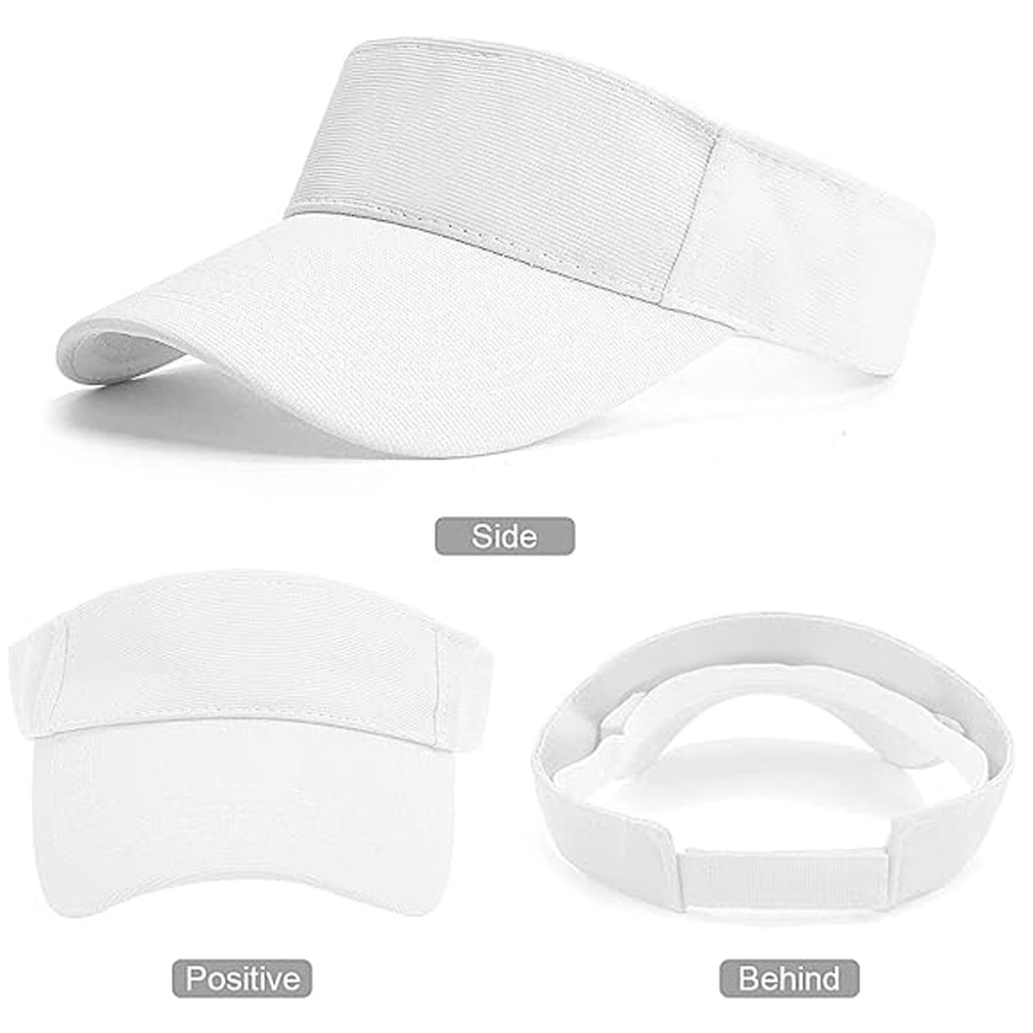 Gorra de verano para niños de 4 a 10 años, visera ajustable para golf, tenis, playa, verano, deportes